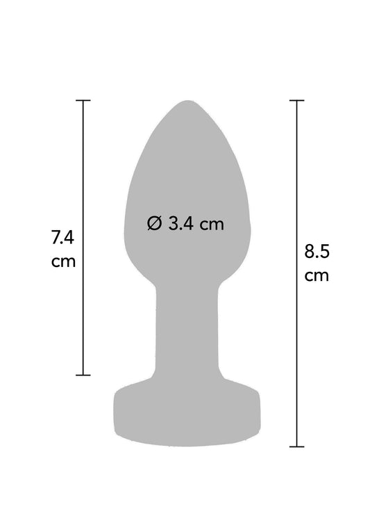10056 toyjoy buttocks the glider vibrating plug medium