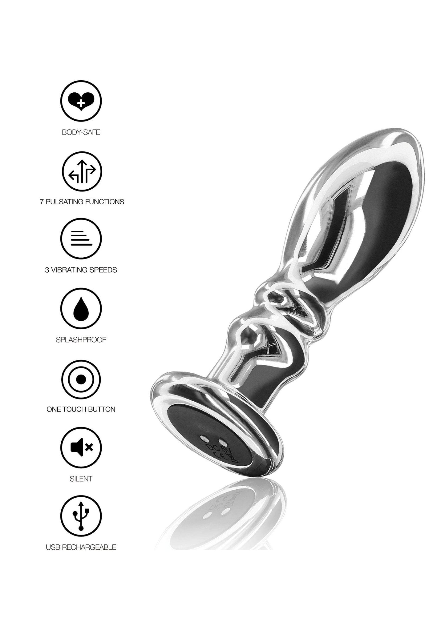 10058 toyjoy buttocks the slider vibrating plug medium