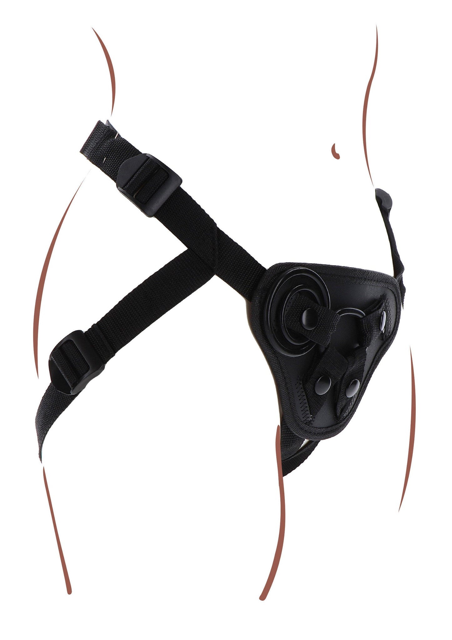 10140 toyjoy get real strap on harness
