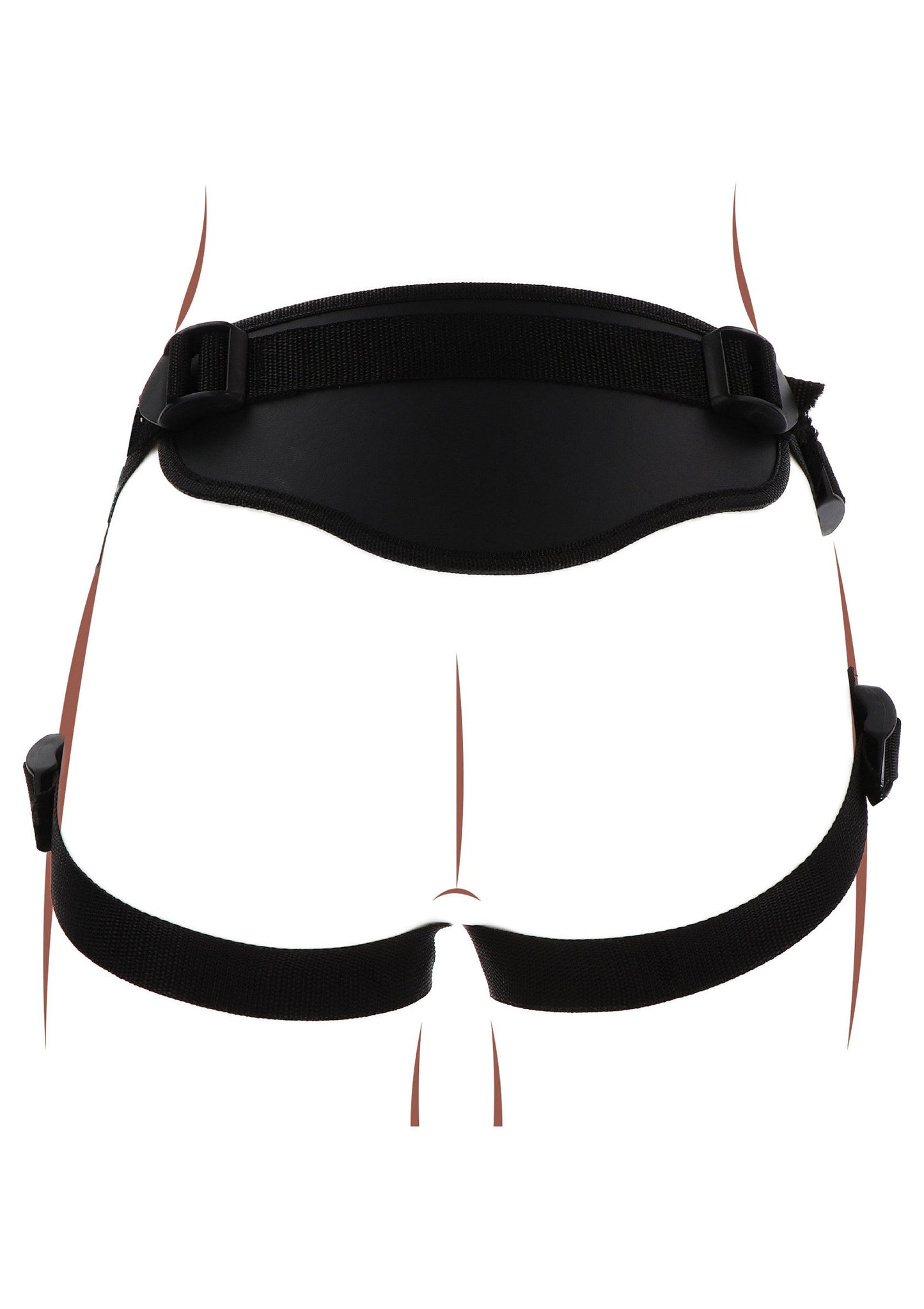 10143 toyjoy get real strap on full cover harness