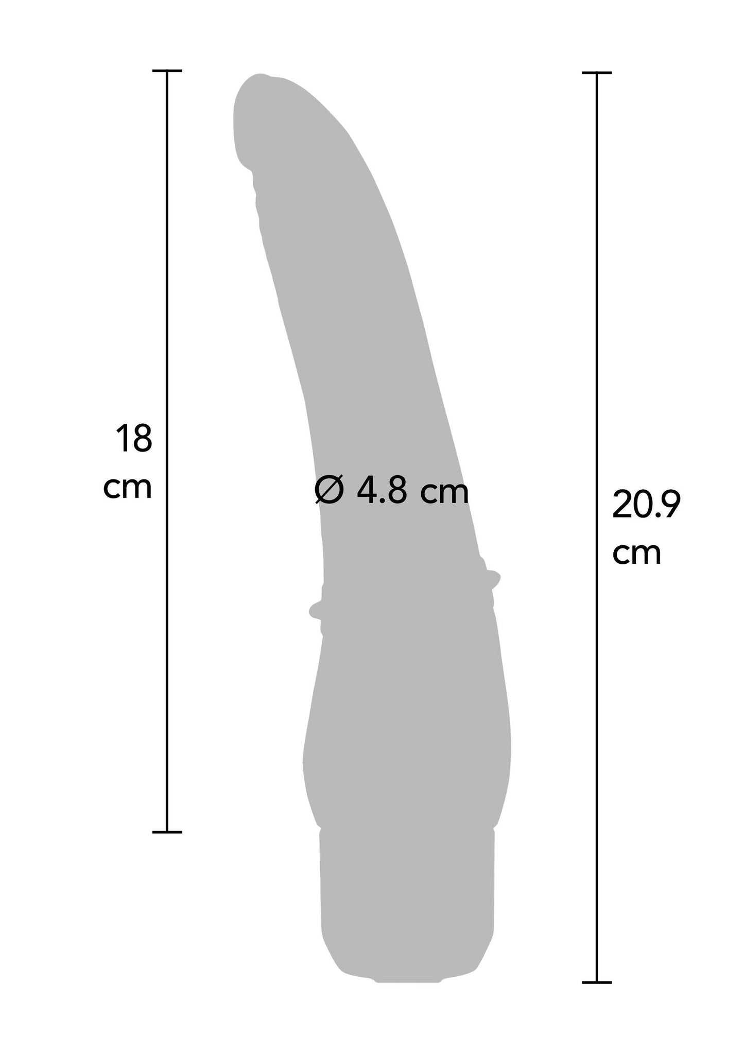 10156 toyjoy get real classic smooth vibrator