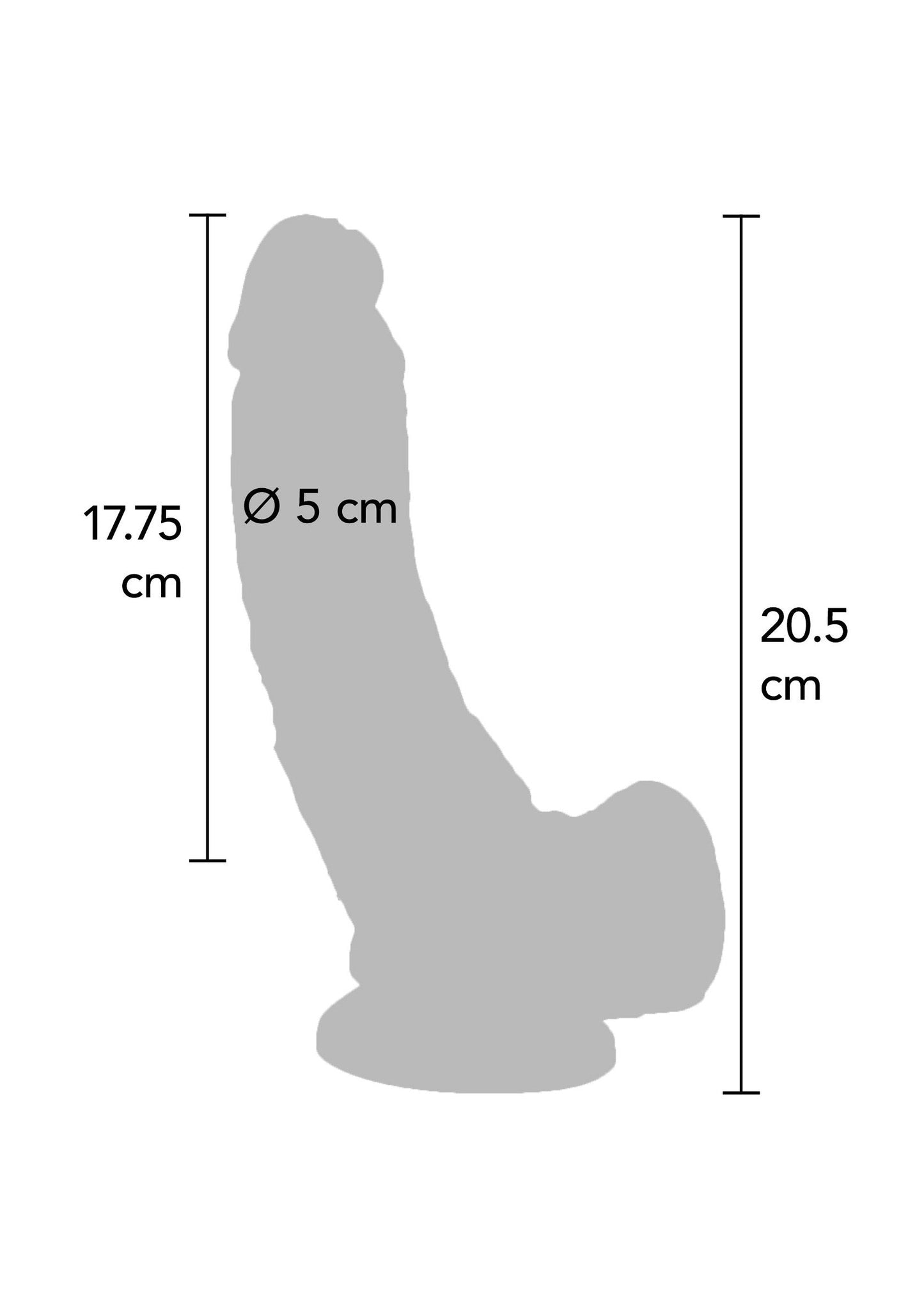 10172 toyjoy get real vibrating dildo pvc 205cm