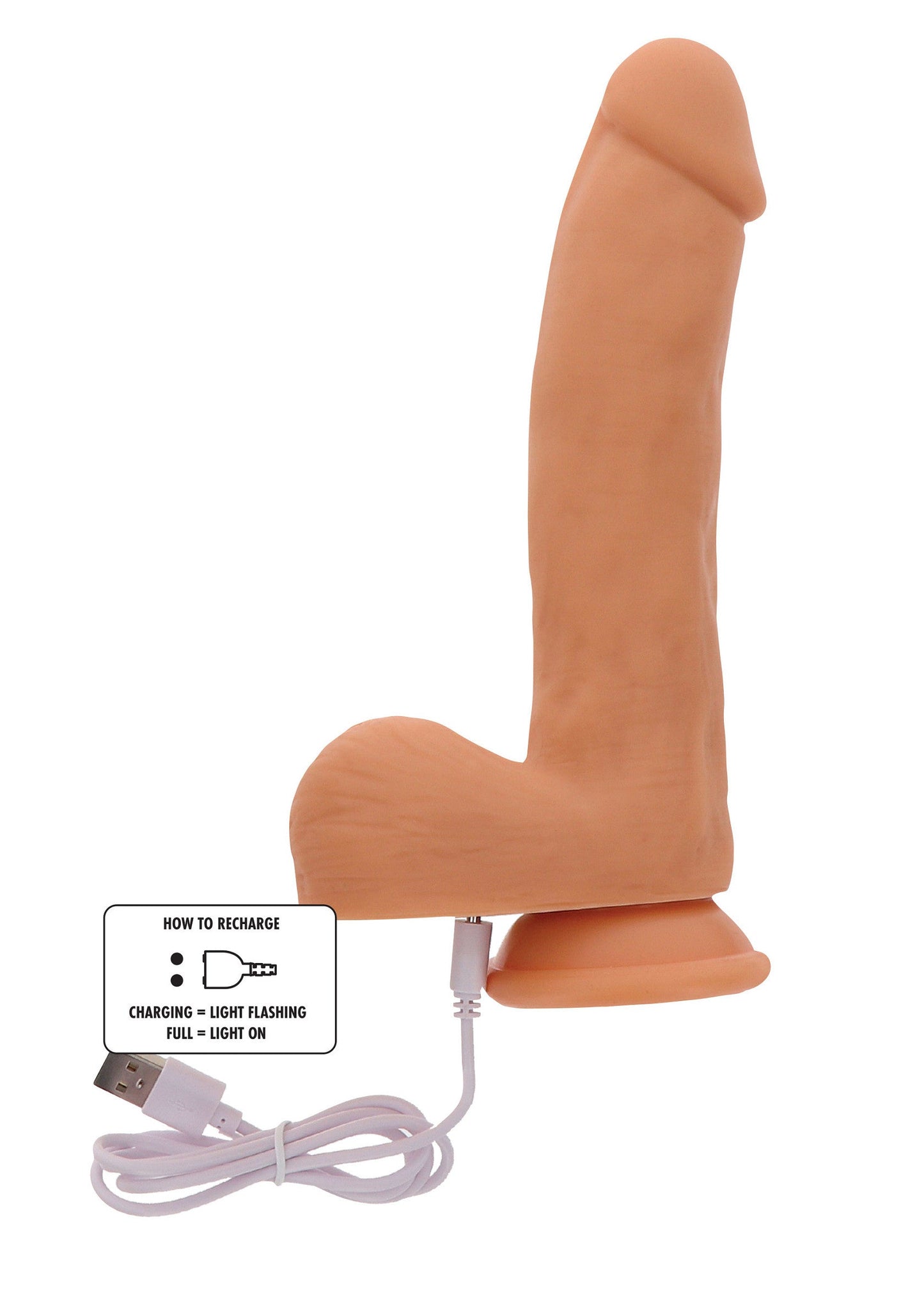 10212 toyjoy get real magnetic pulse trusting dildo 195cm