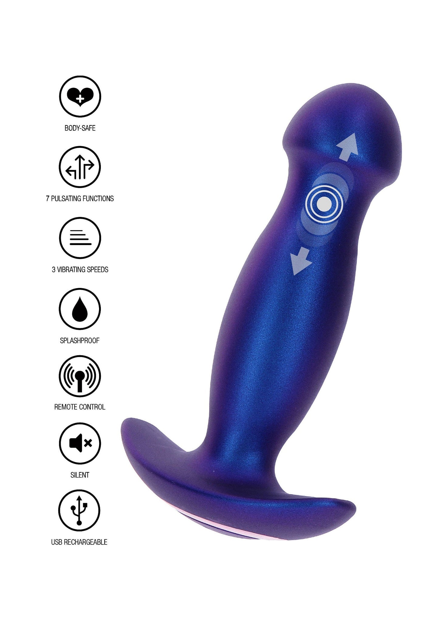 10224 toyjoy buttocks the wild magn pulse vibr plug
