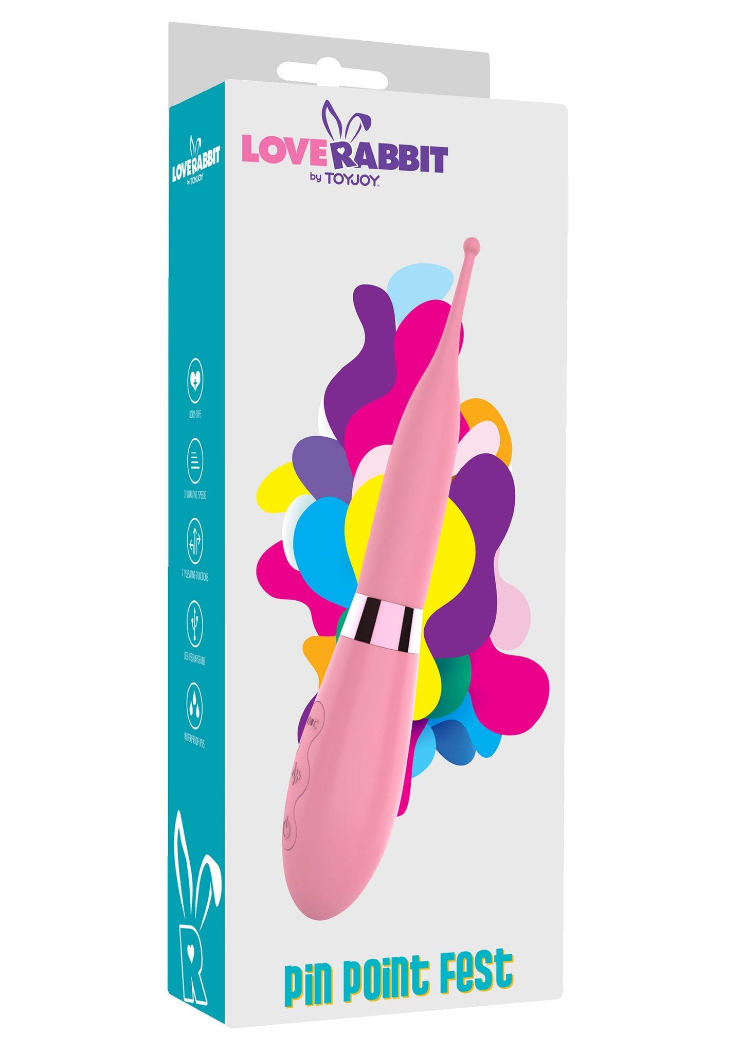 10243 toyjoy love rabbit pin point fest vibrator