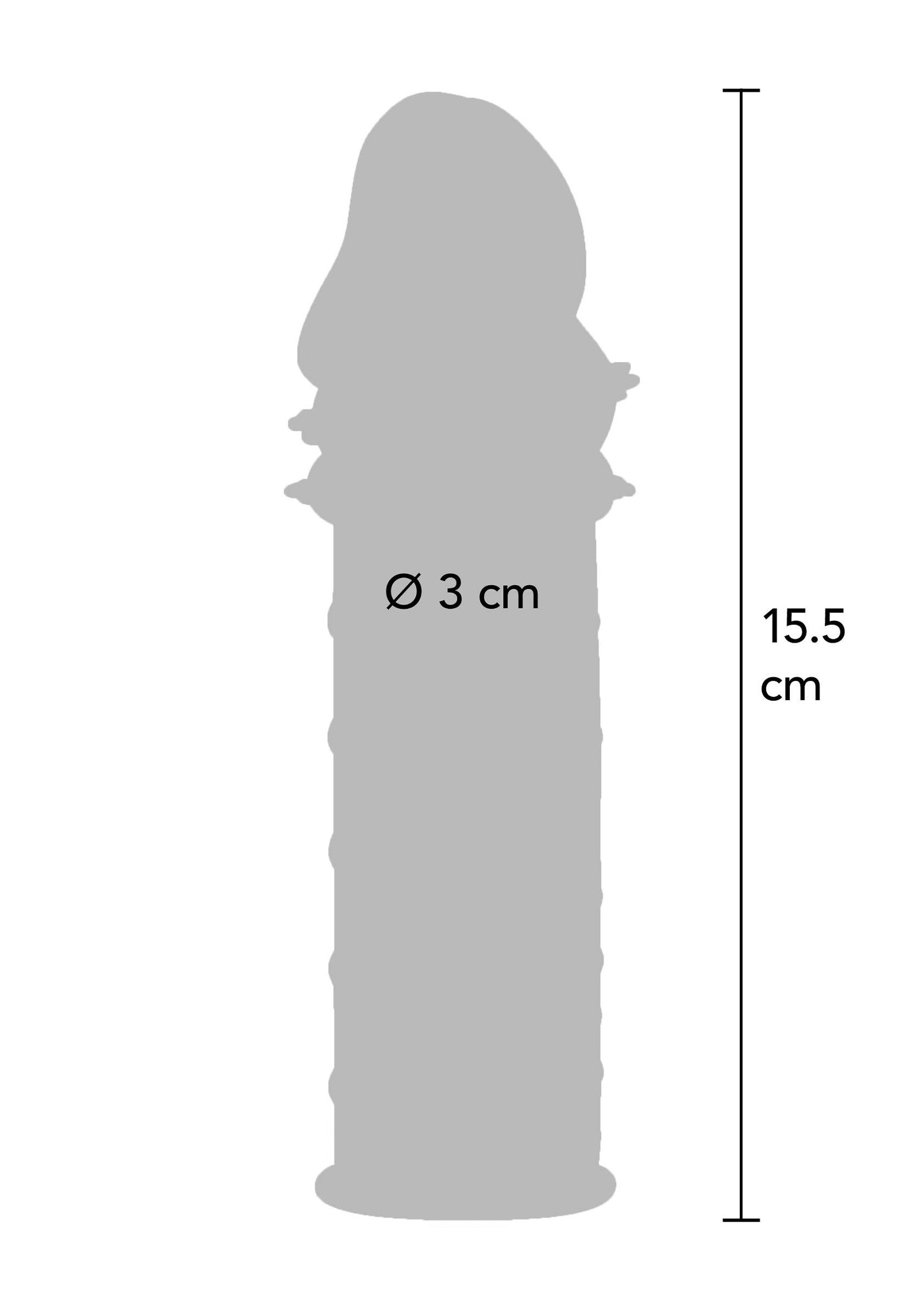10460 toyjoy manpower power stud sleeve