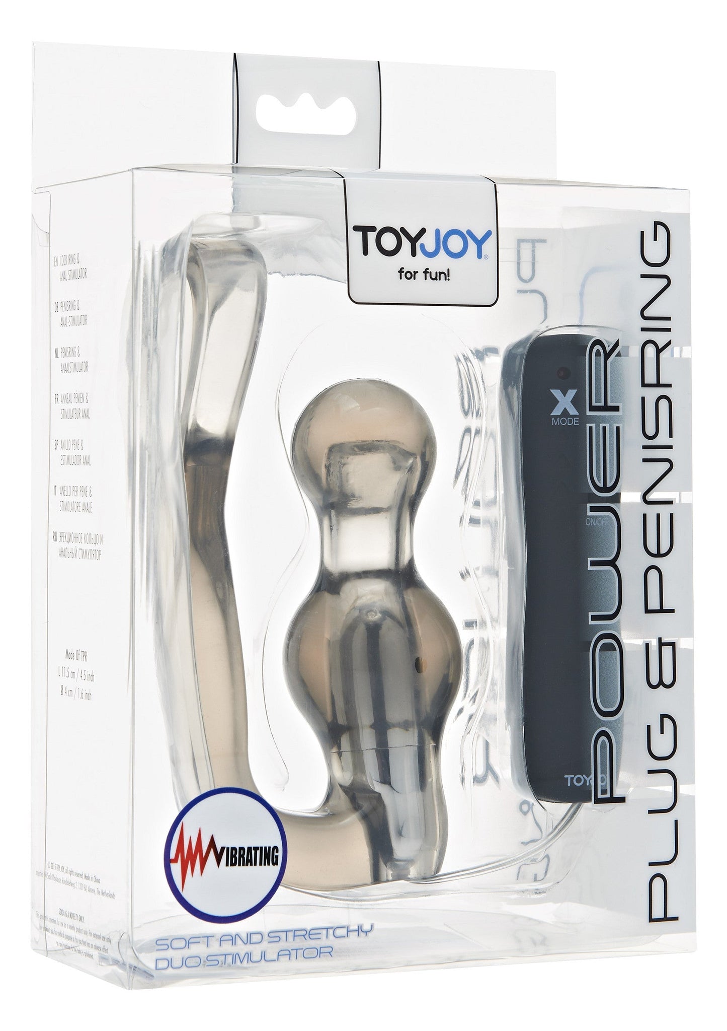10461 toyjoy manpower power plug penisring vibrating