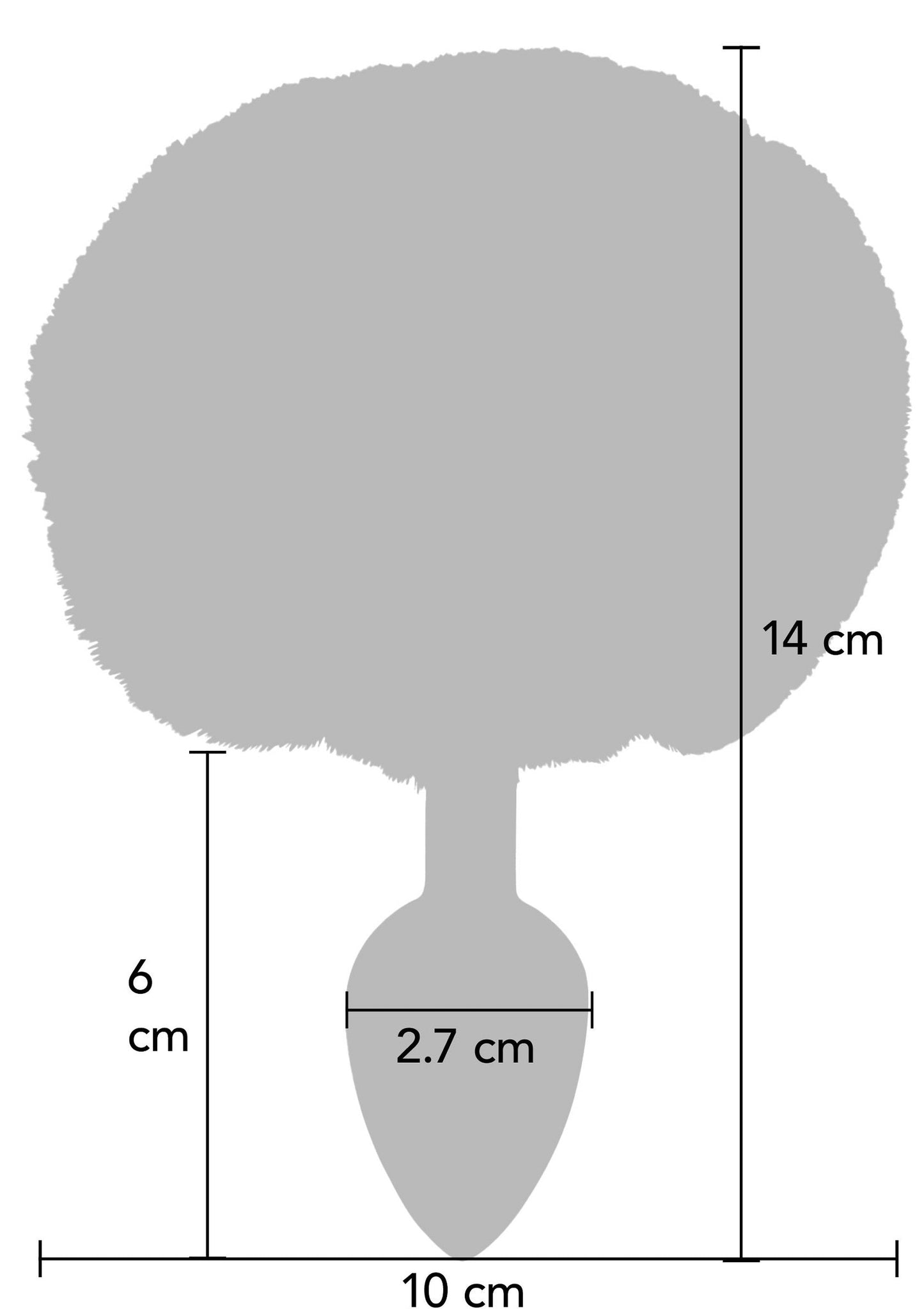 10675 toyjoy happiness enchanting bunnytail buttplug