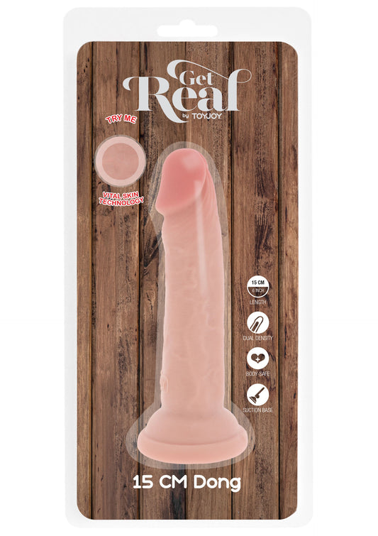 Deluxe Dual Density Dong TPE 15 cm