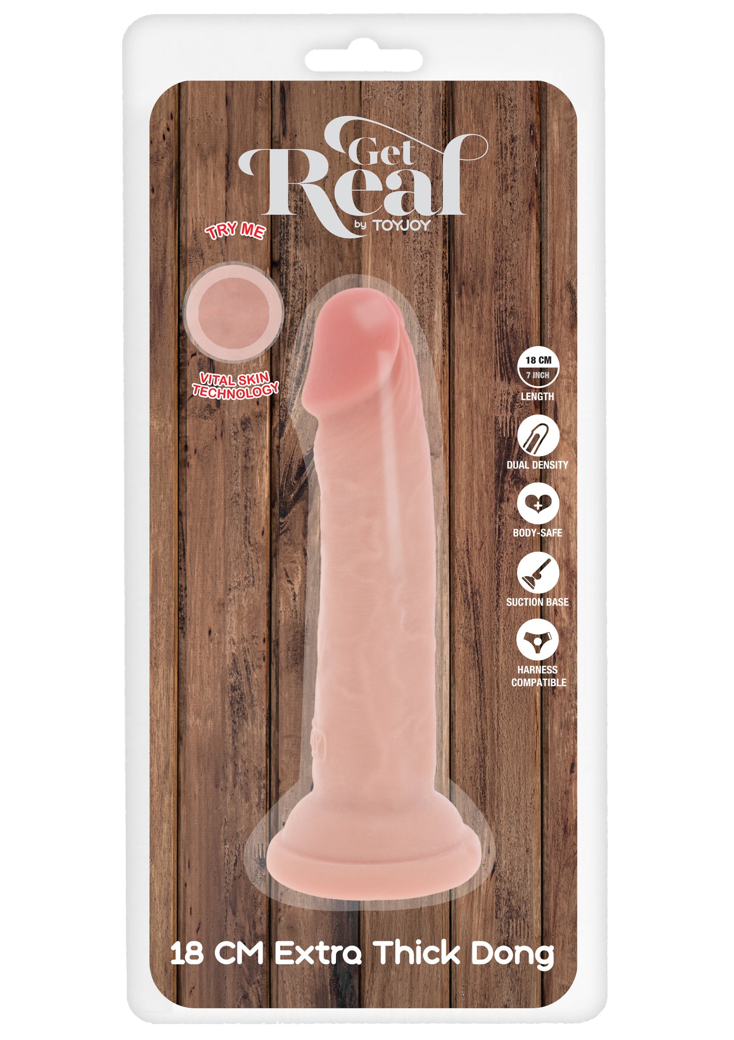 Deluxe Dual Density Thick Dong TPE 18 cm