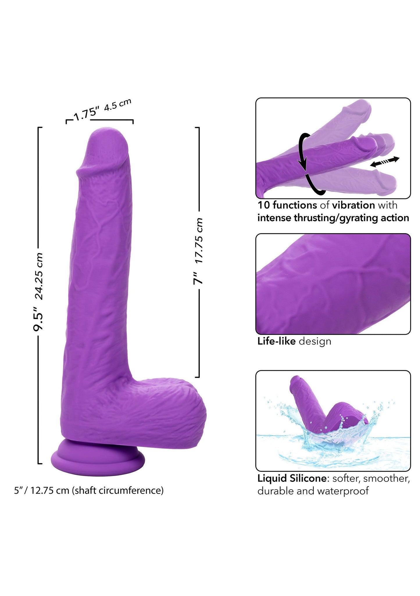 11982 calexotics stud gyrating thrusting studs