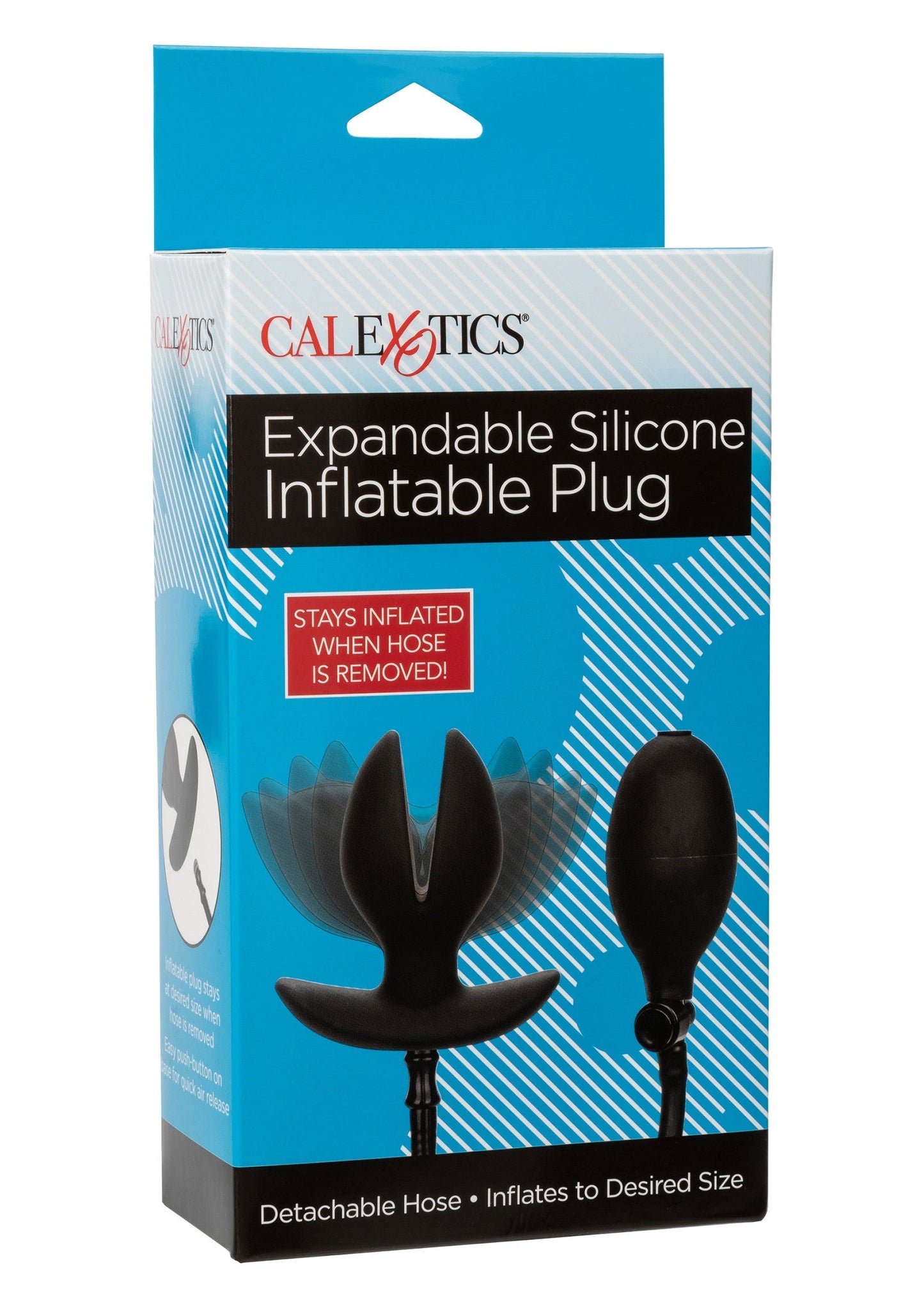 12037 calexotics anal expandable inflatable plug