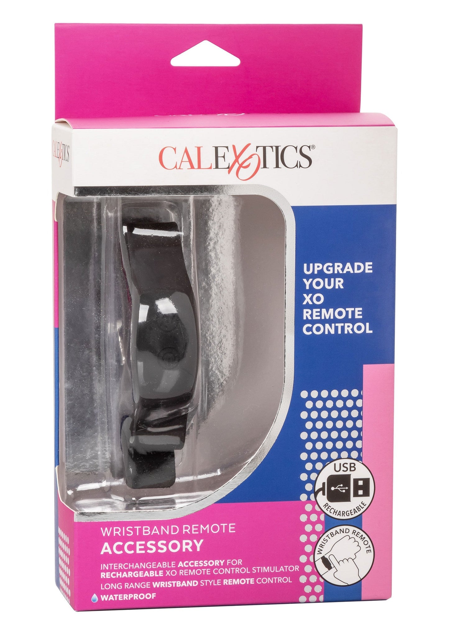 12056 calexotics remote controlled vibes wristband remote accessory