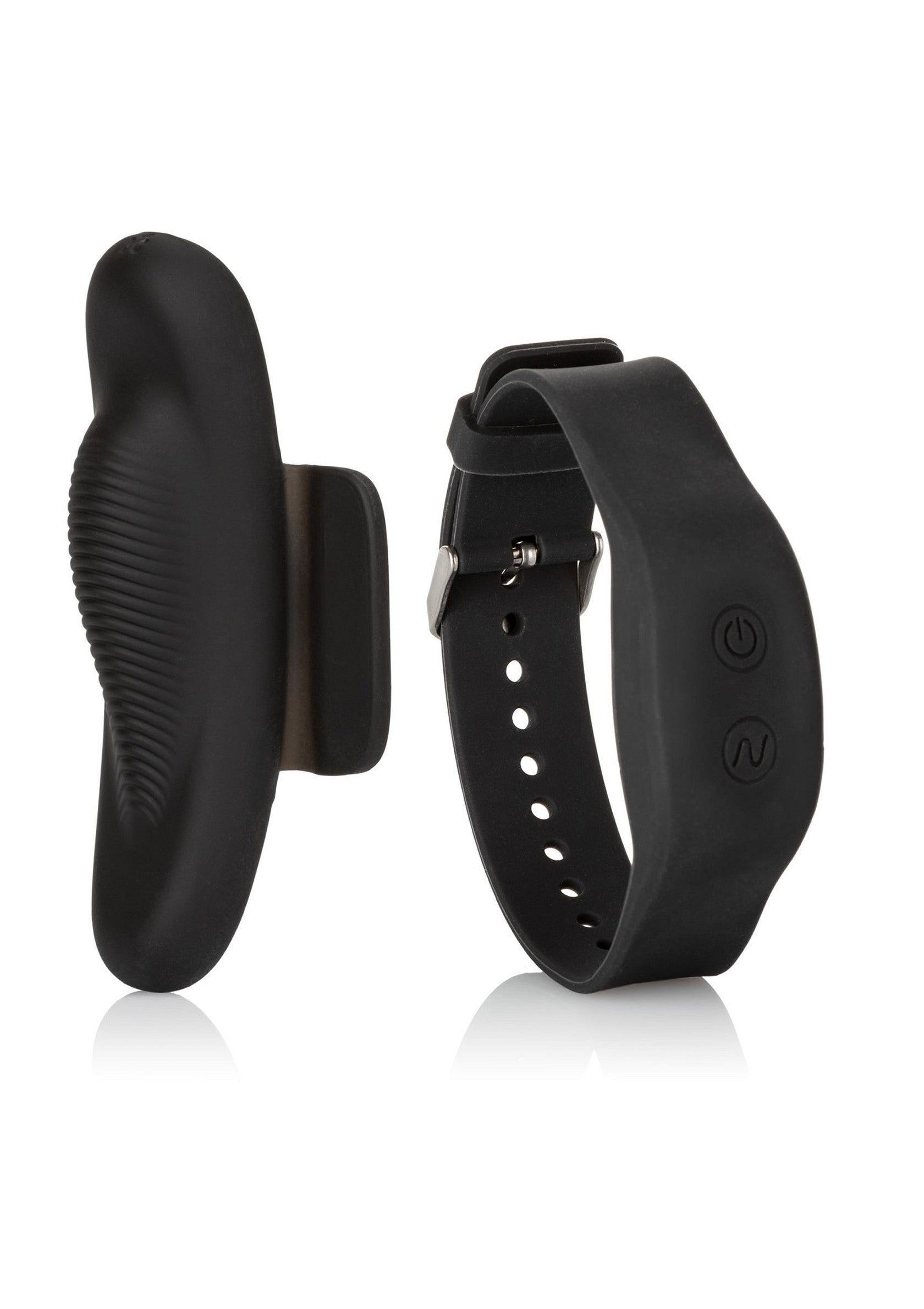 12059 calexotics remote controlled vibes wristband remote panty teaser