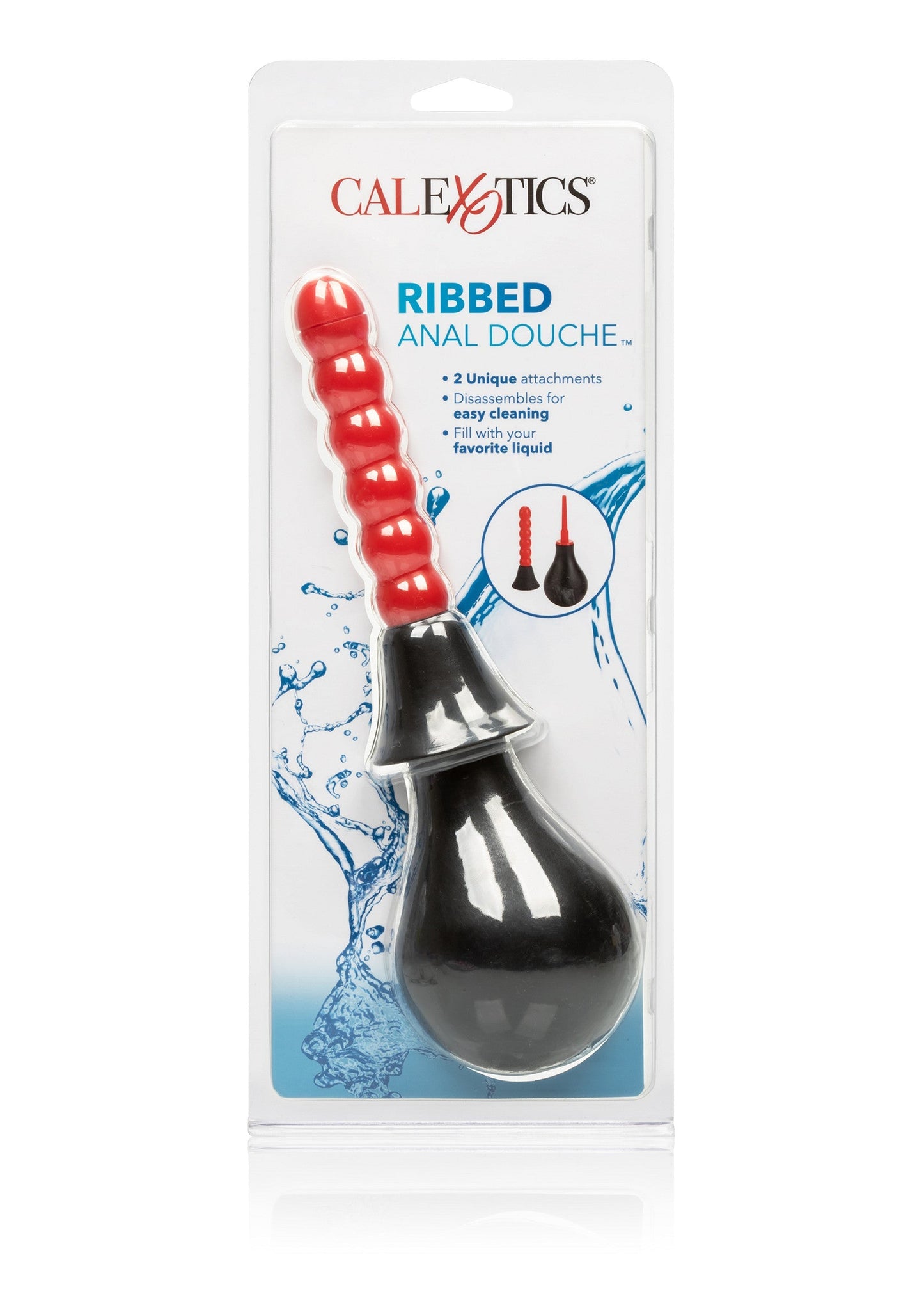 12103 calexotics water systems ribbed anal douche