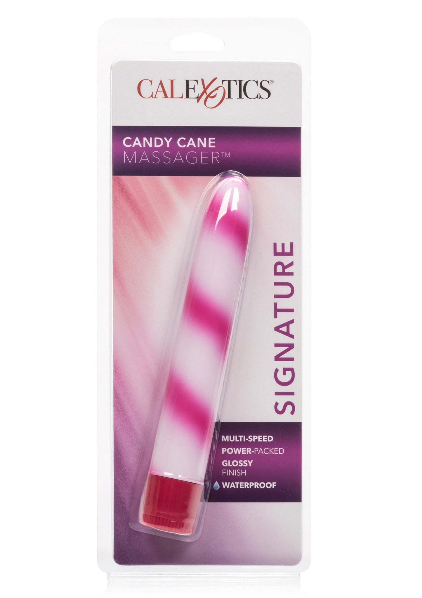 12220 calexotics hard vibes candy cane massager