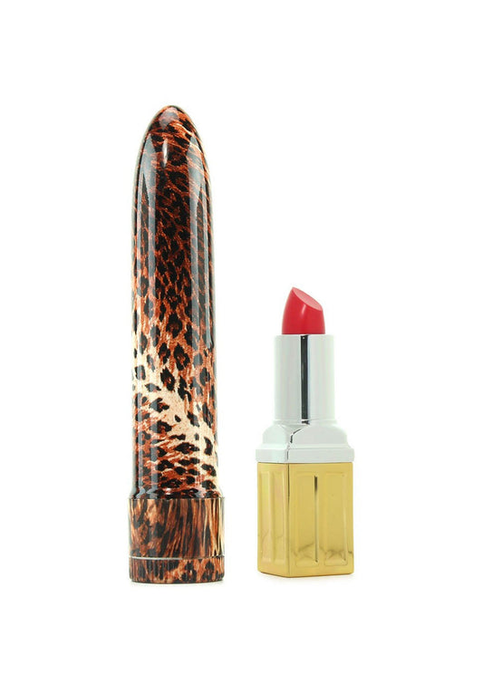 12232 calexotics hard vibes leopard massager mini