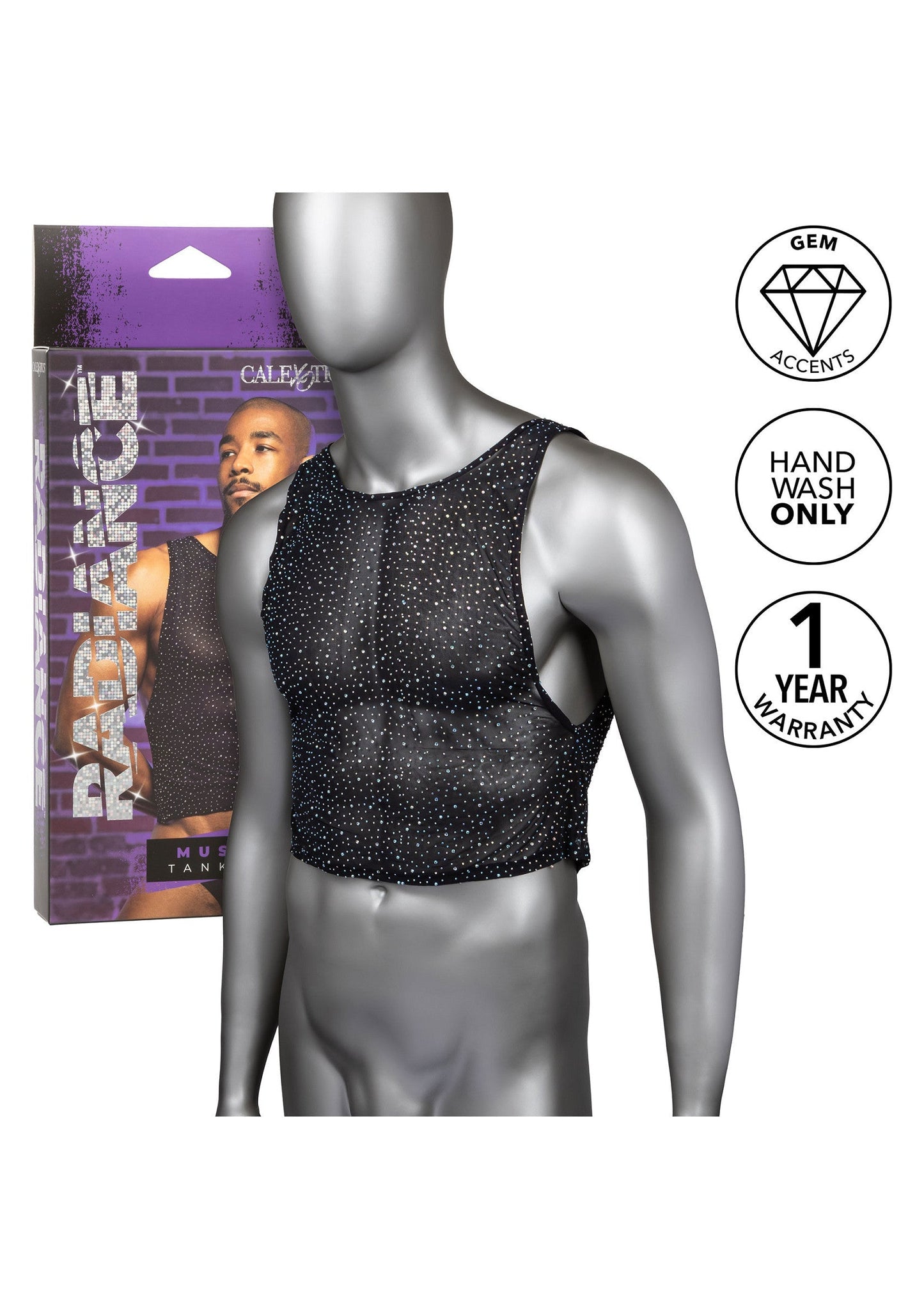 12274 calexotics radiance radiance muscle tank top