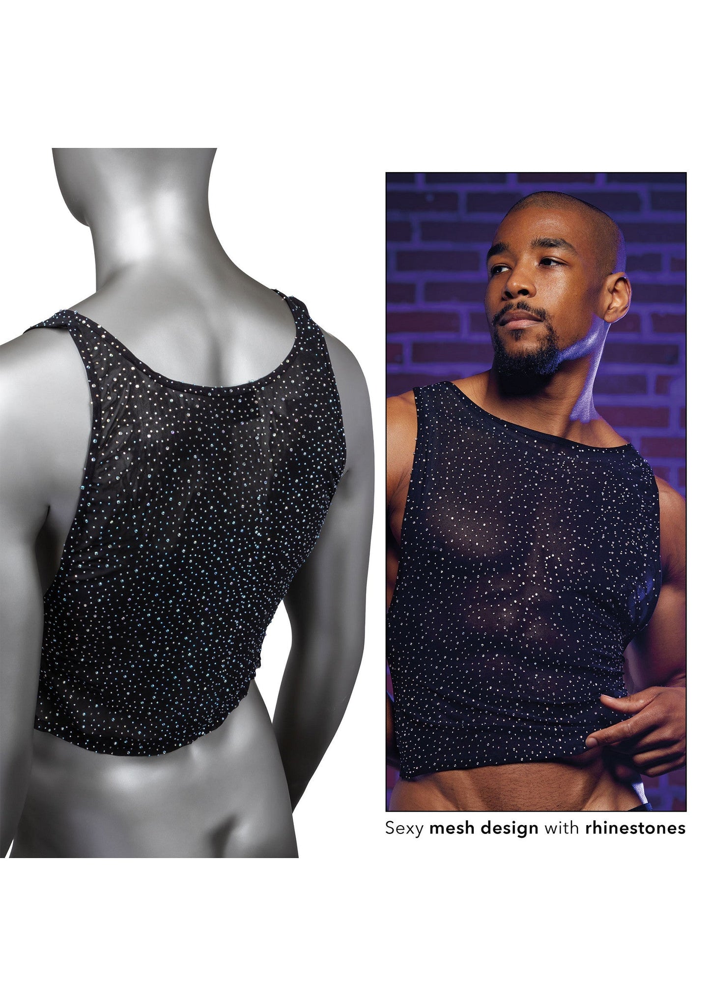 12274 calexotics radiance radiance muscle tank top