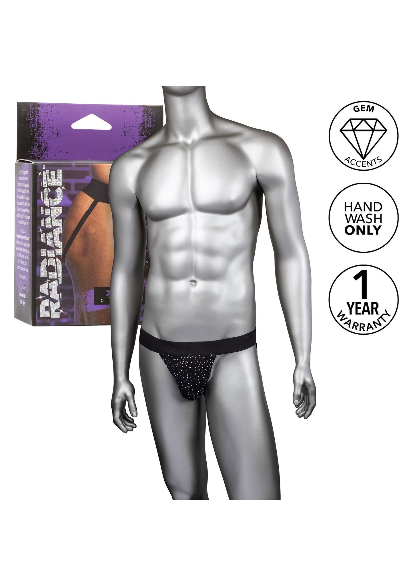12276 calexotics radiance radiance jock strap