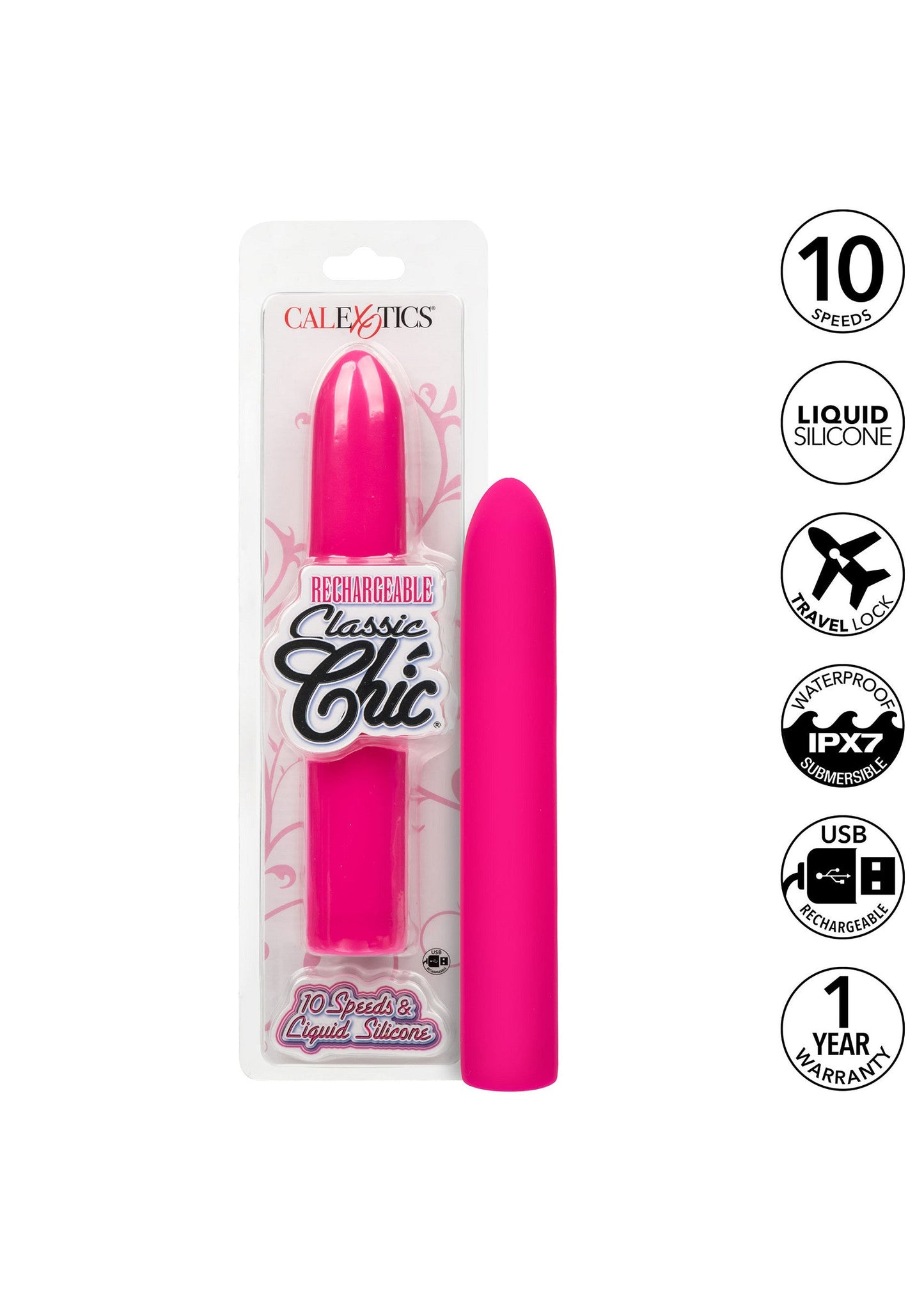 12367 calexotics classic chic rechargeable chic standard