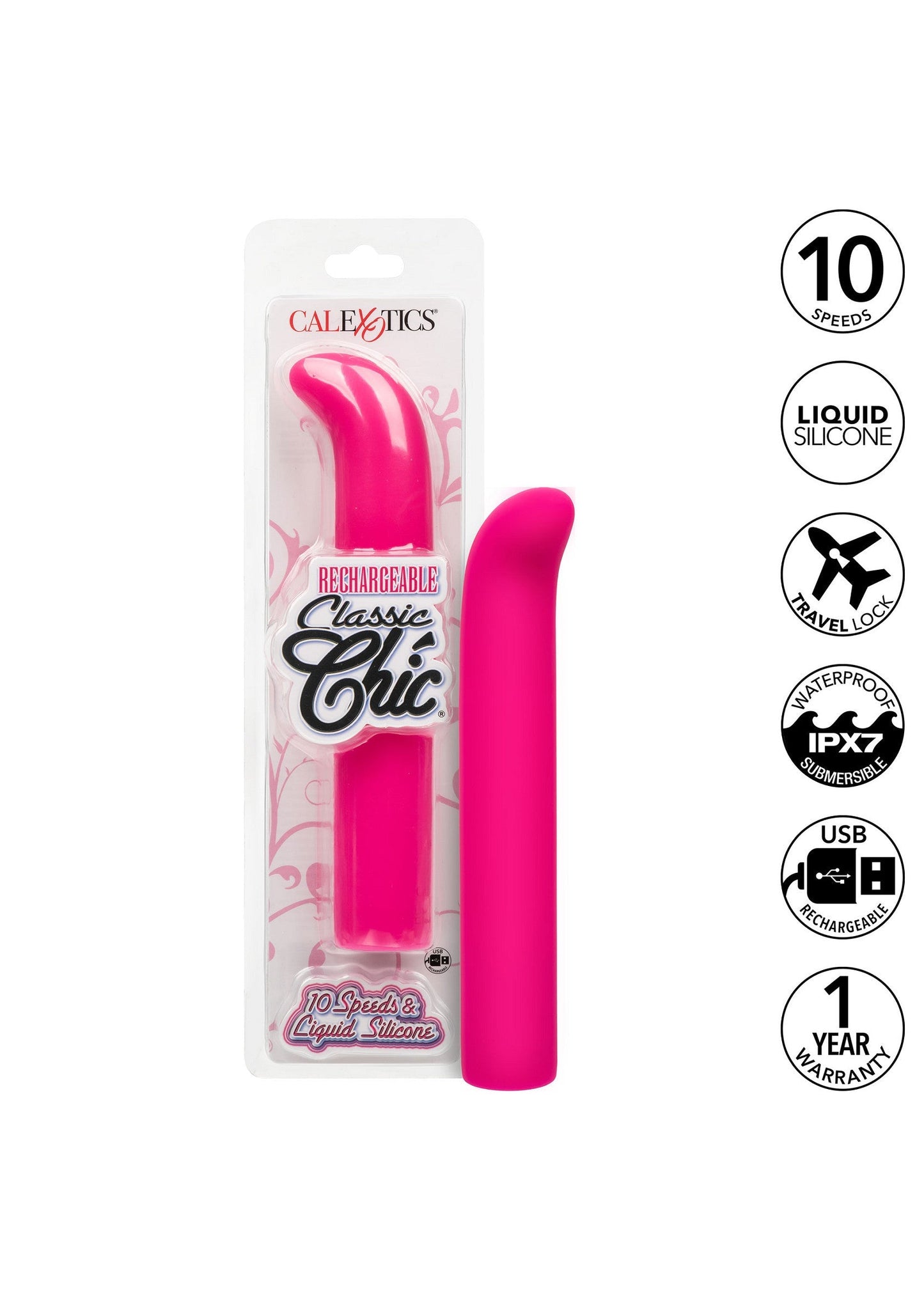12368 calexotics classic chic rechargeable chic standard g