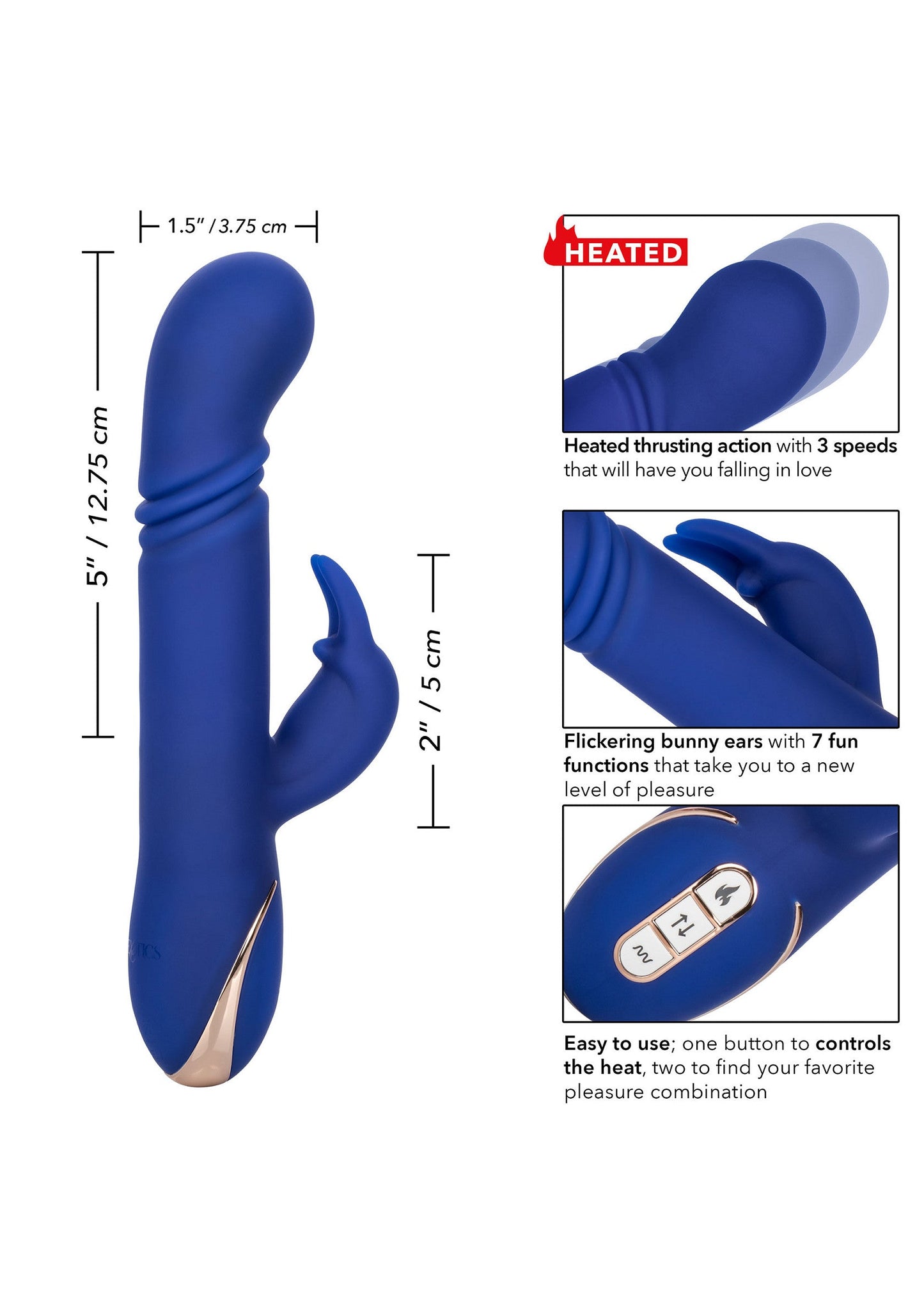 12436 calexotics jack rabbits signature heated thrusting g rabbit