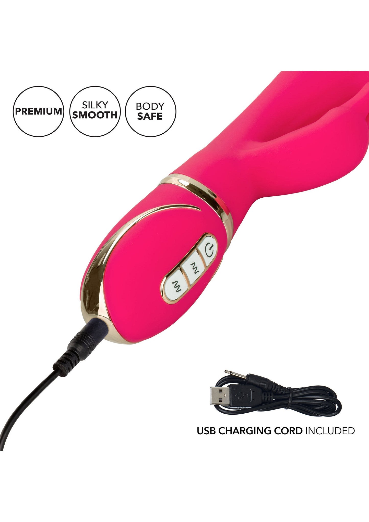 12437 calexotics jack rabbits signature silicone ultra soft rabbit