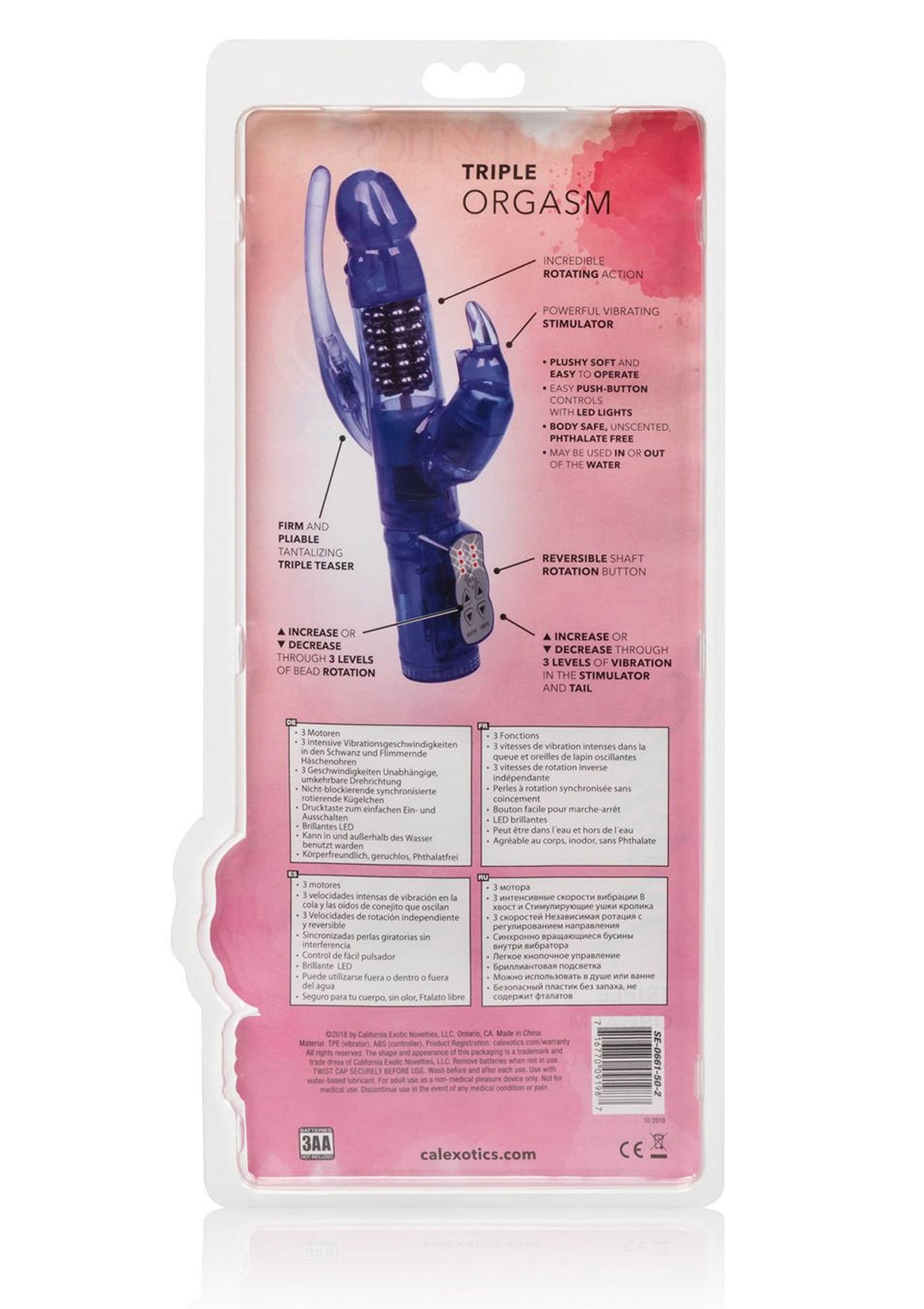 12468 calexotics personality vibes delight triple orgasm