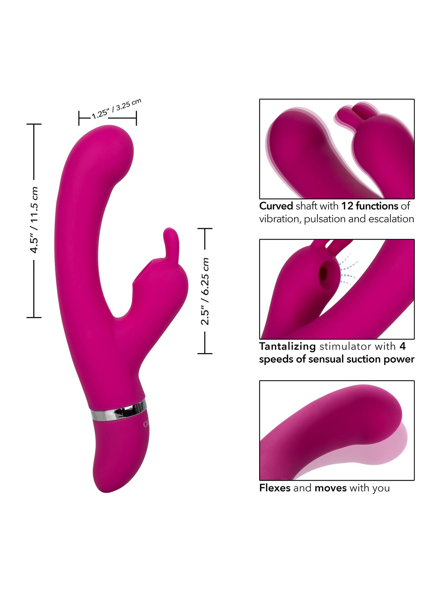 12514 calexotics personality vibes foreplay frenzy bunny kisser
