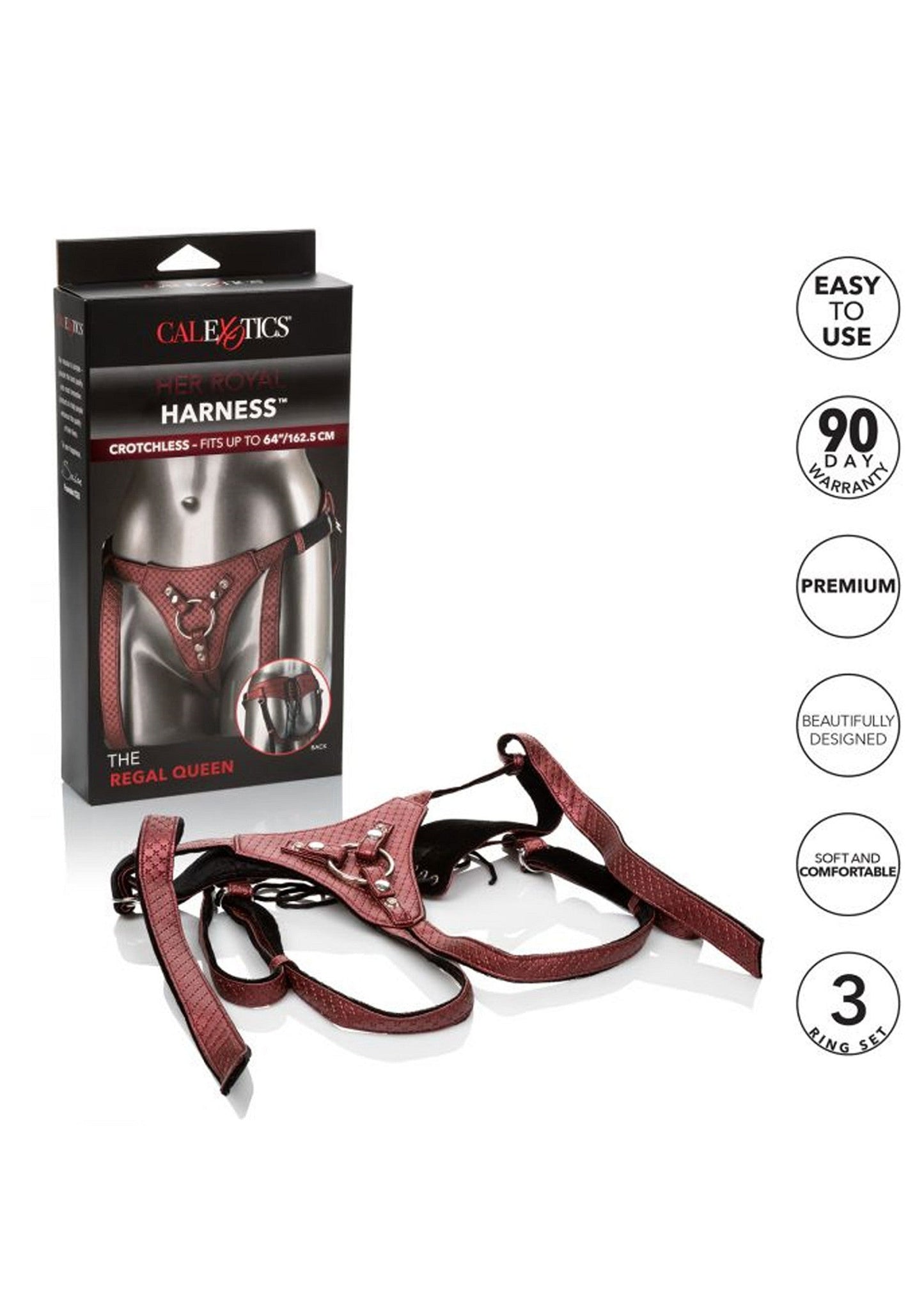 12861 calexotics her royal harness the regal queen