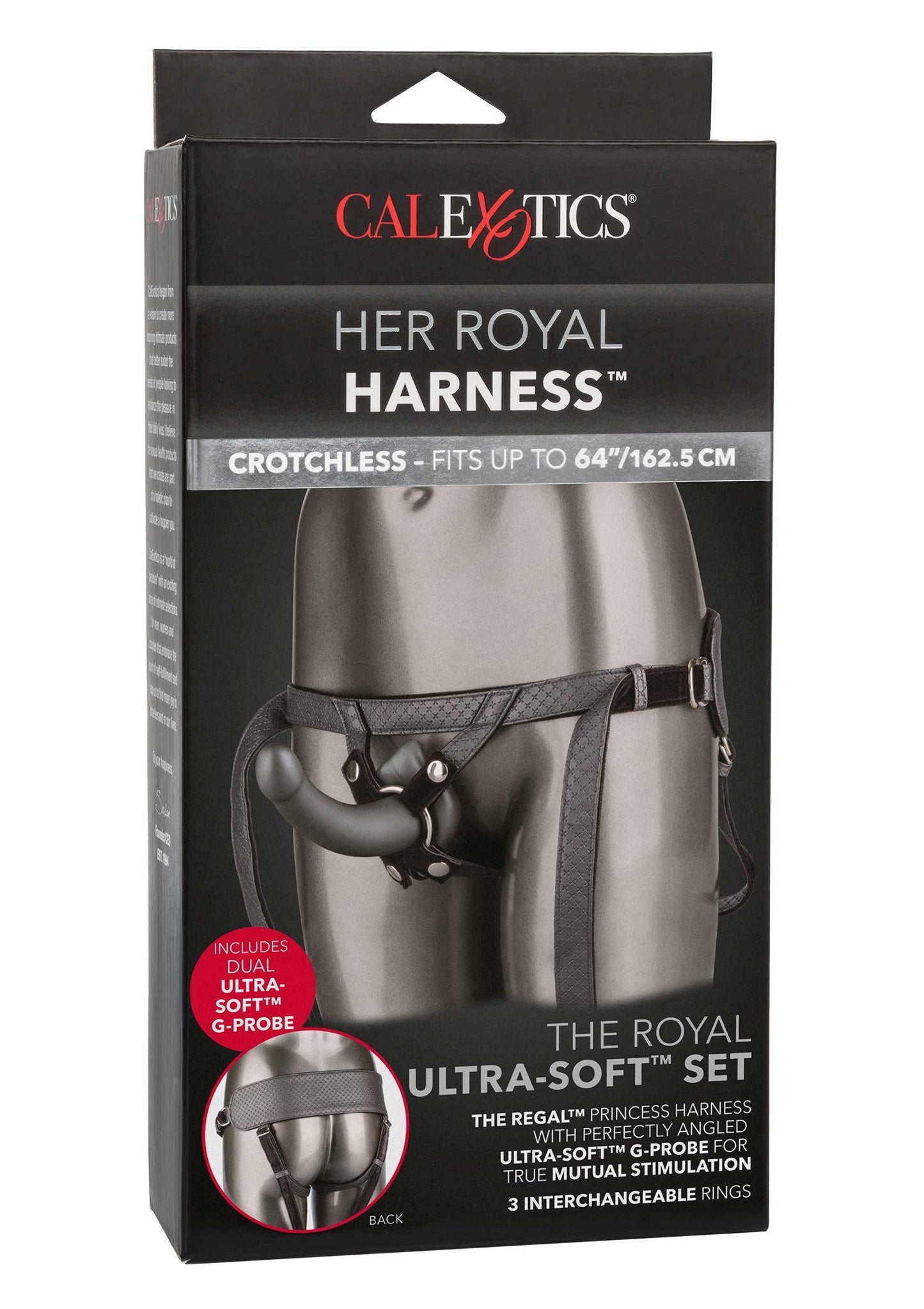 12865 calexotics her royal harness the royal ultra soft set