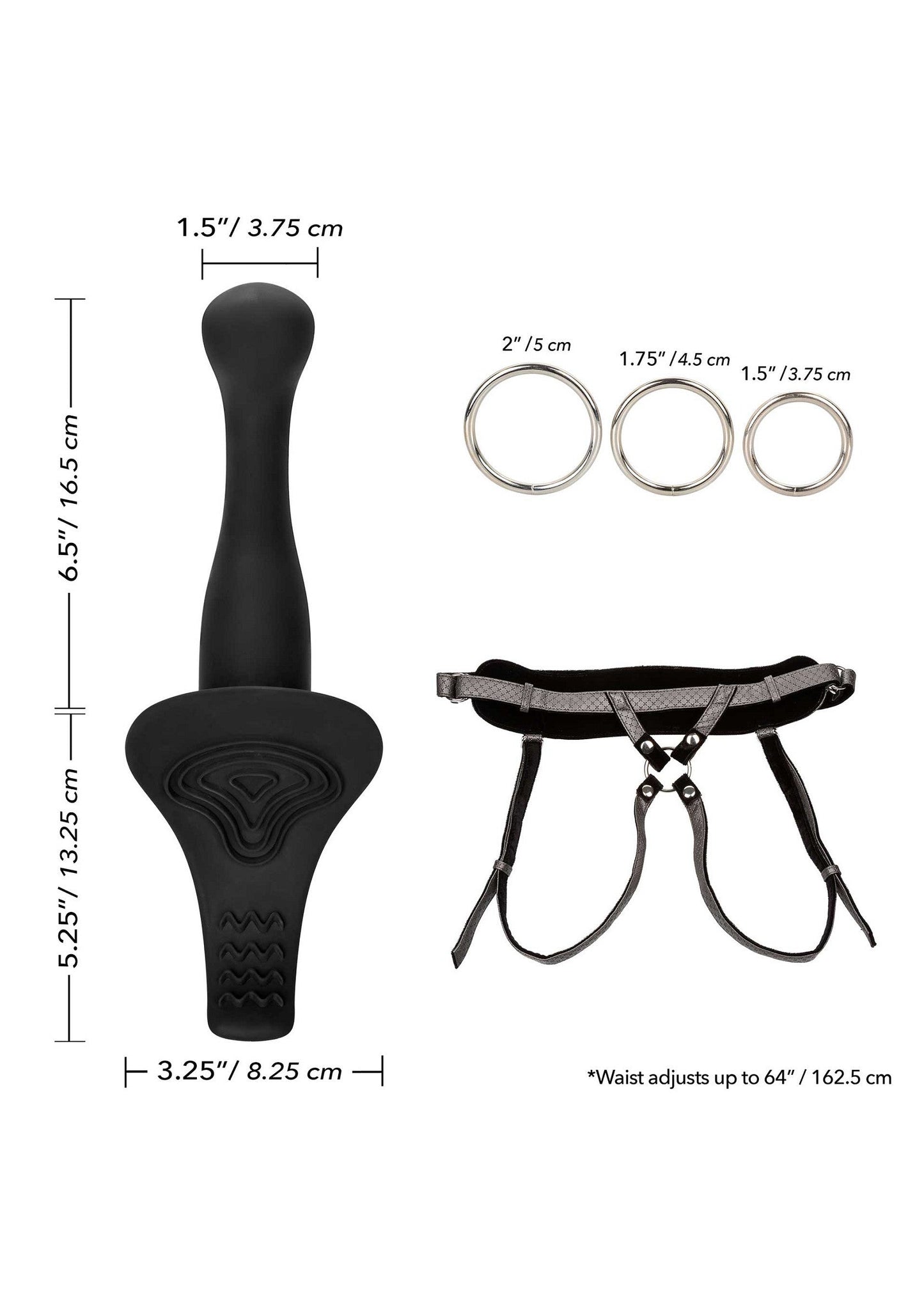 12866 calexotics her royal harness the royal vibrating set