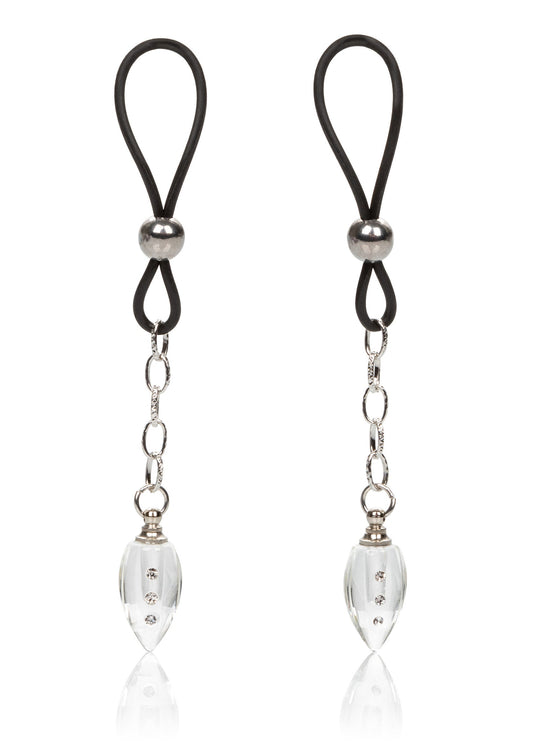 12952 calexotics nipple play nipple jewel crystal teardrop