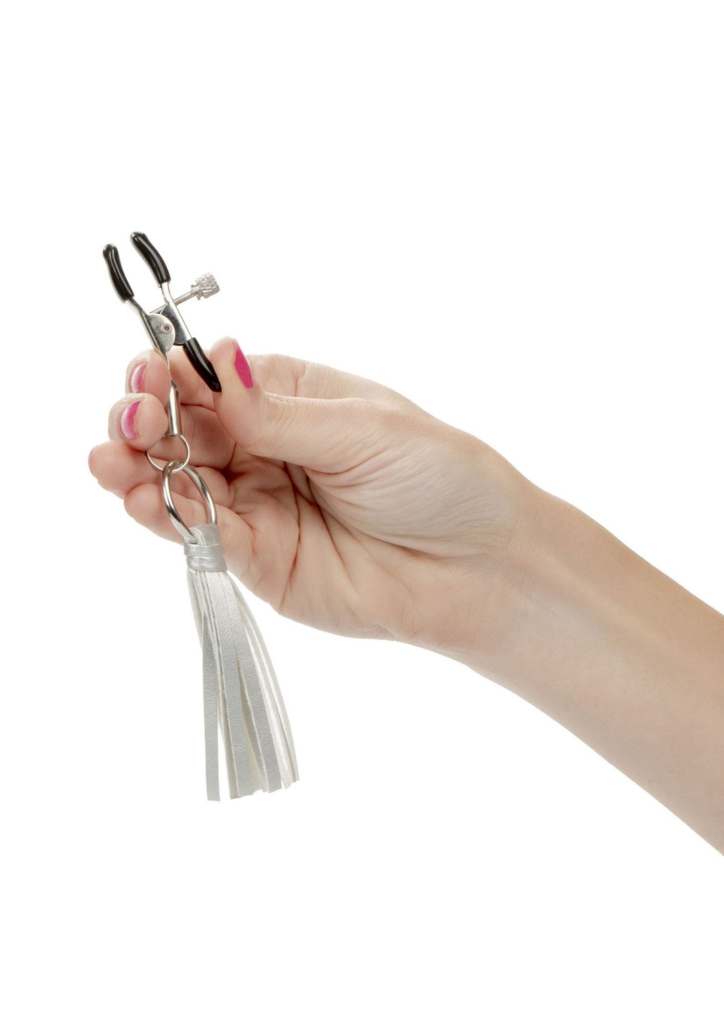 12956 calexotics nipple play playful tassels nipple clamps