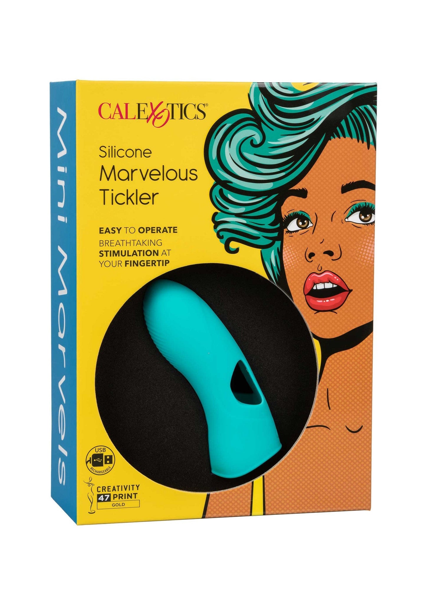 13099 calexotics mini marvels silicone marvelous tickler