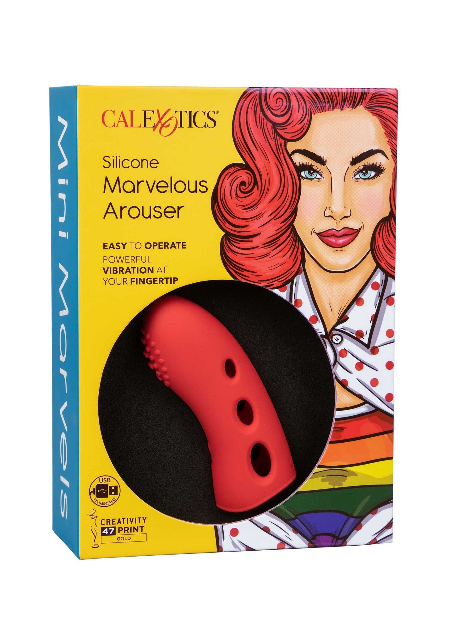 13100 calexotics mini marvels silicone marvelous arouser