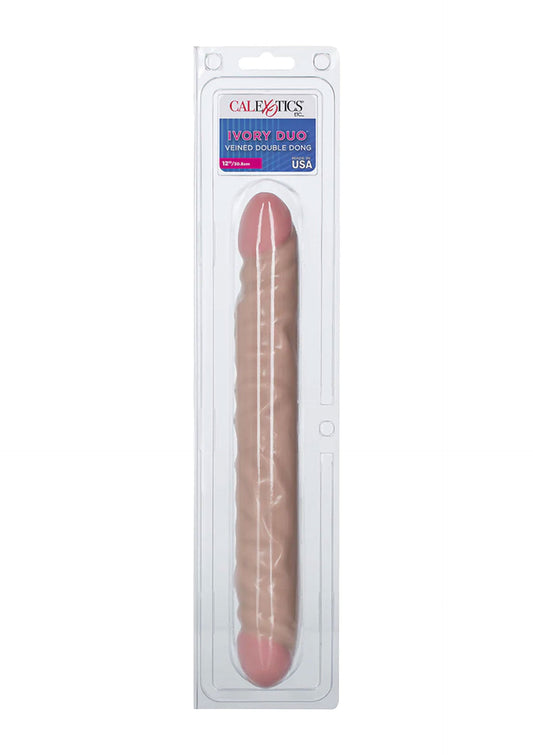 Veined Double Dong 12 inch