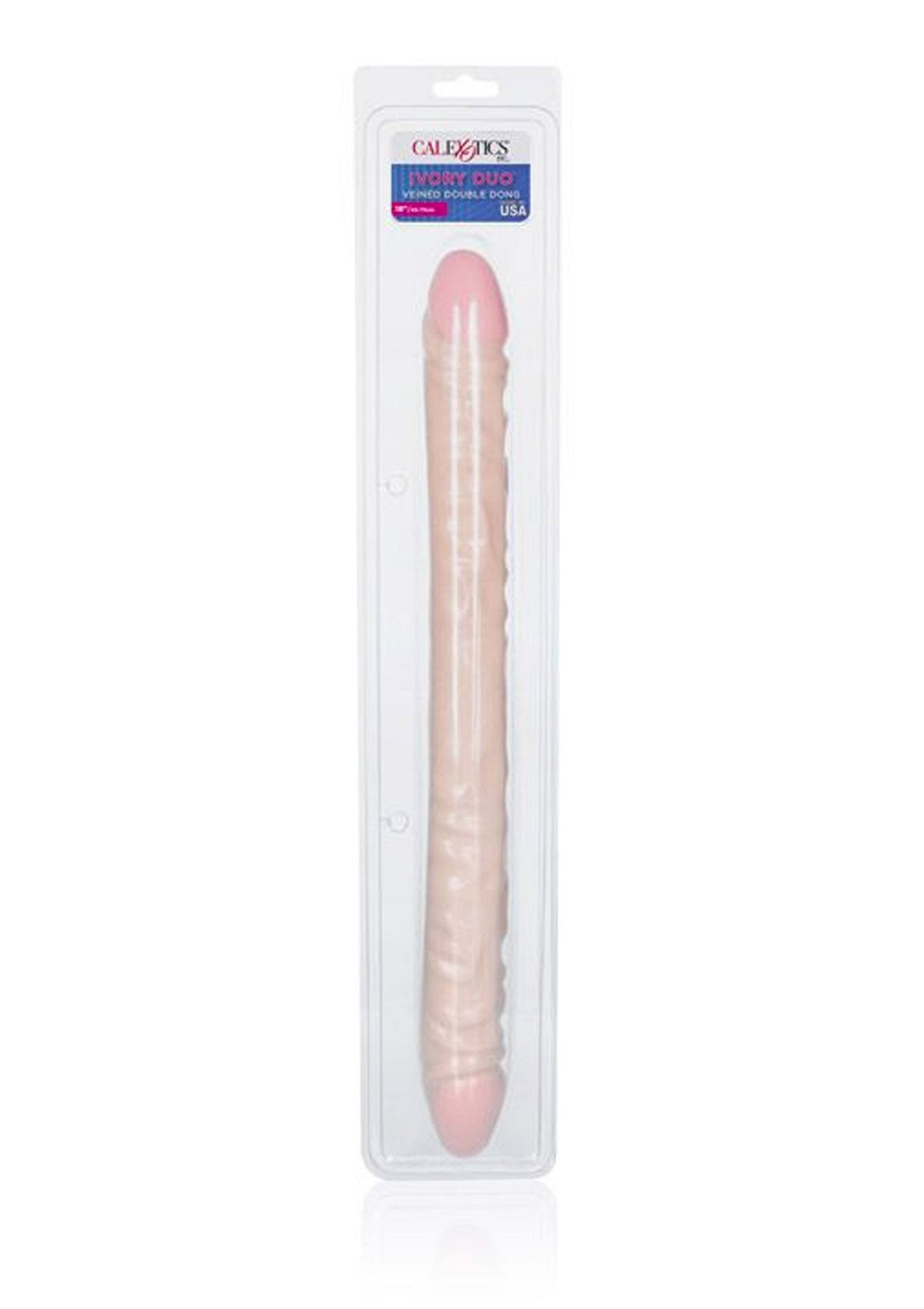 13309 calexotics lifelike dongs veined double dong 18 inch