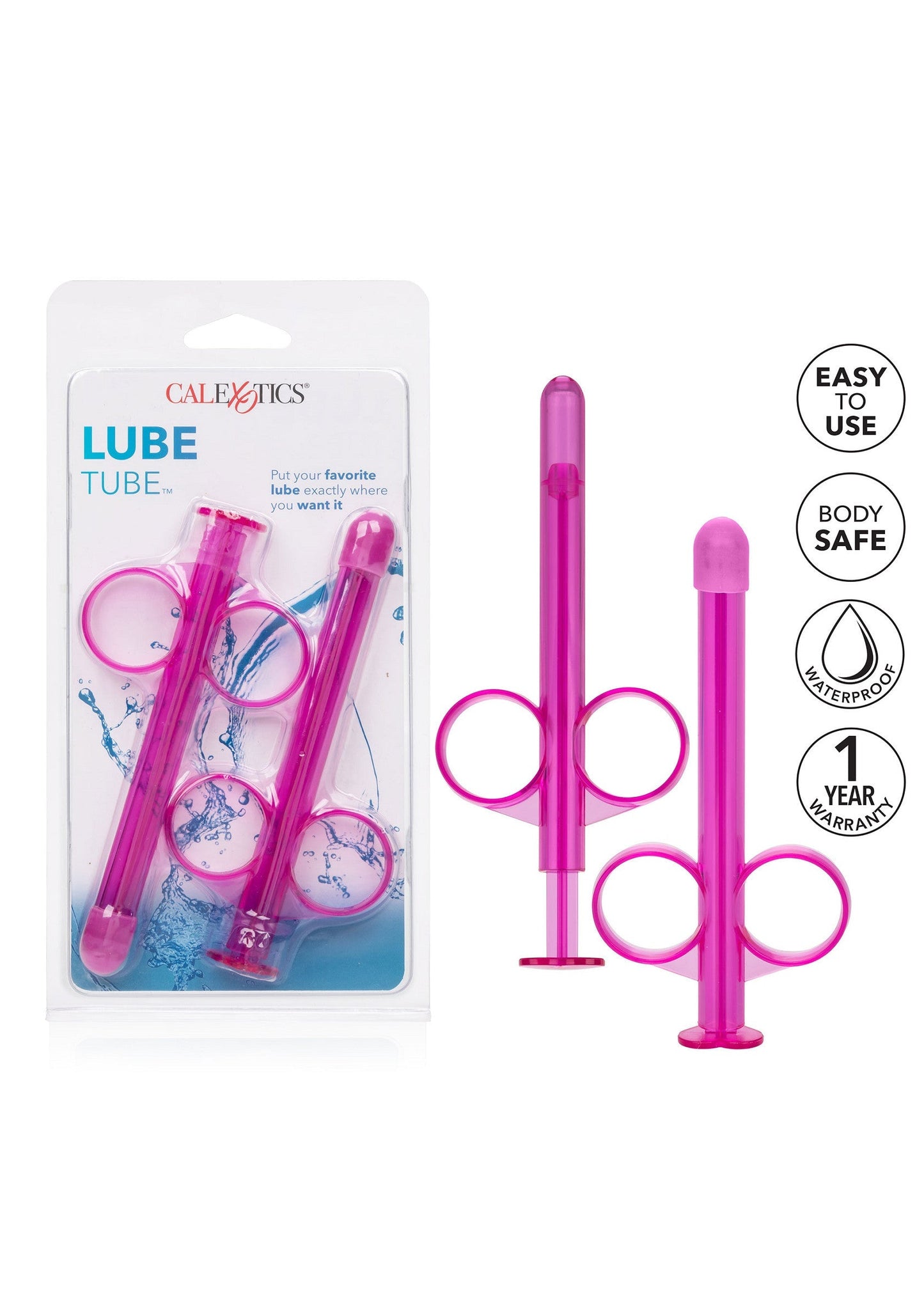 13356 calexotics water systems lube tube 2 pcs