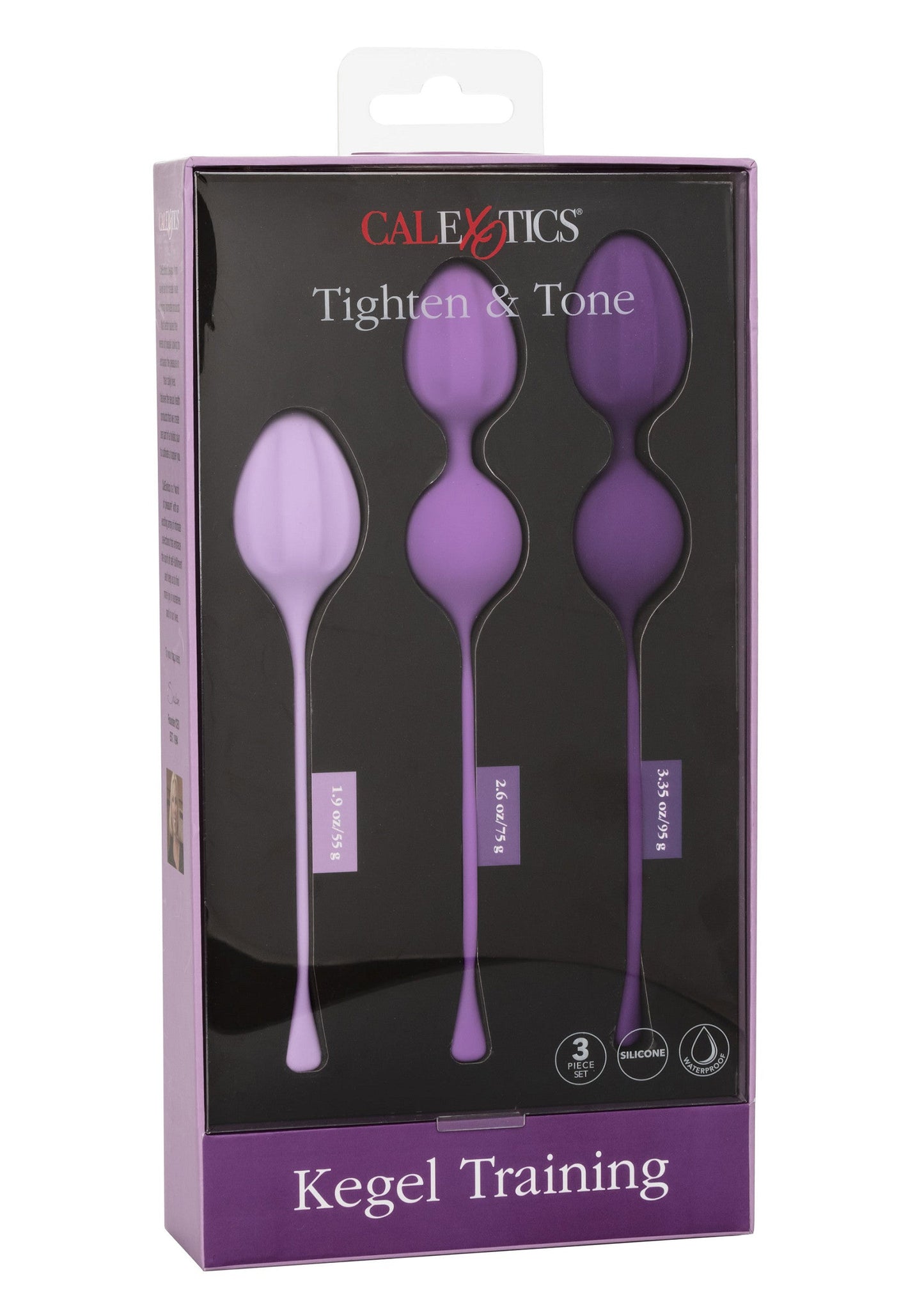 13537 calexotics kegel exercisers kegel training 3 pcs