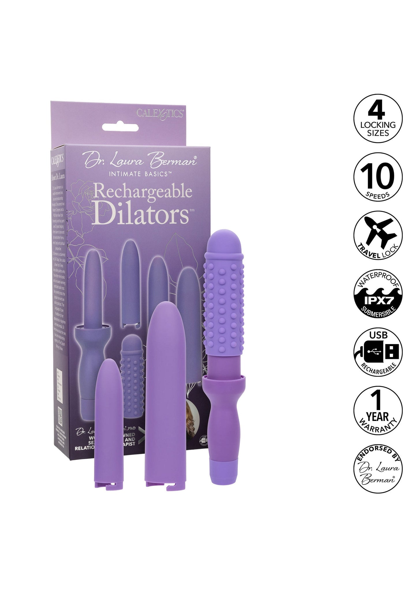 13551 calexotics dr laura berman rechargeable dilators set