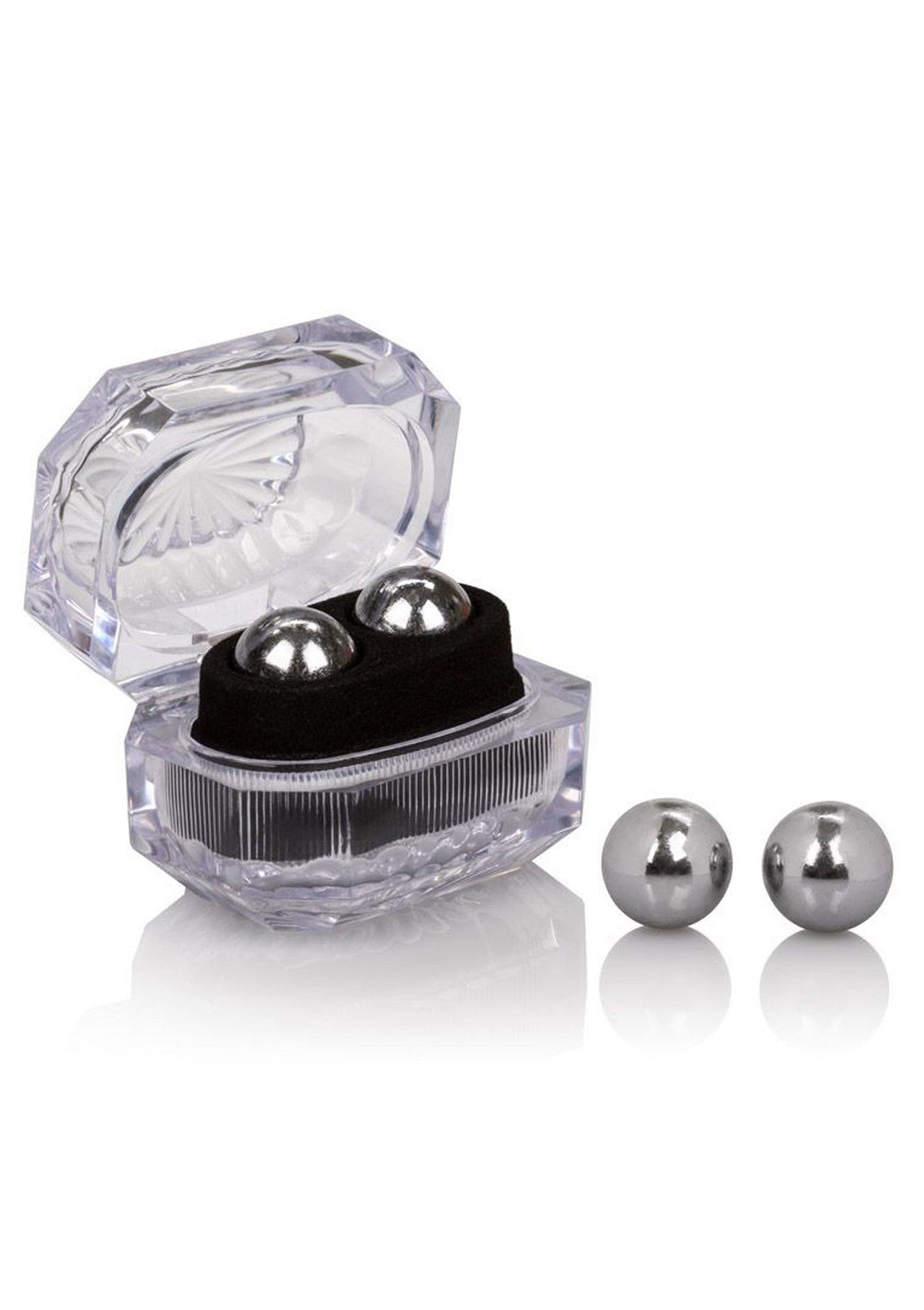 13668 calexotics silver balls in box