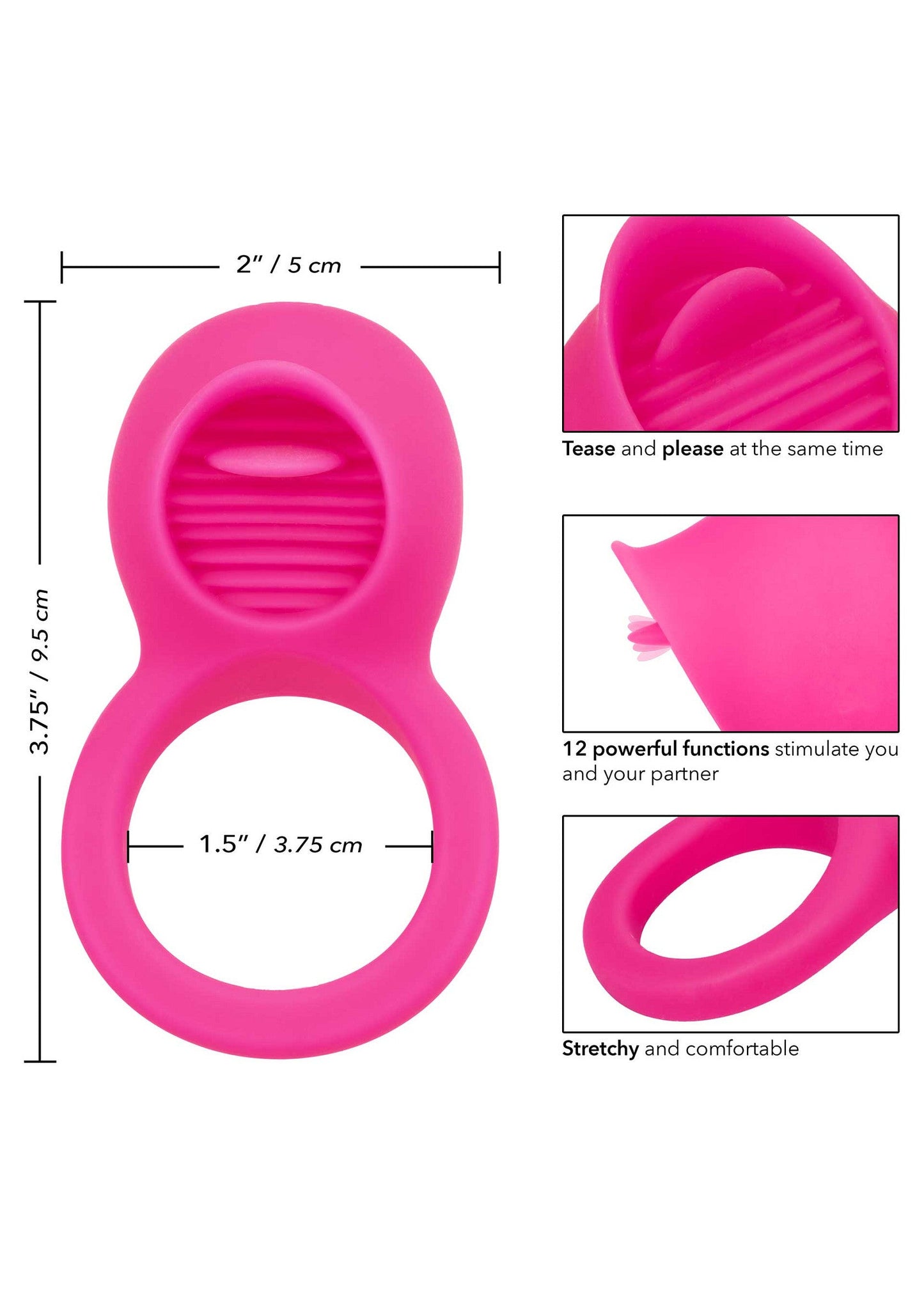 13673 calexotics couples enhancers teasing tongue enhancer