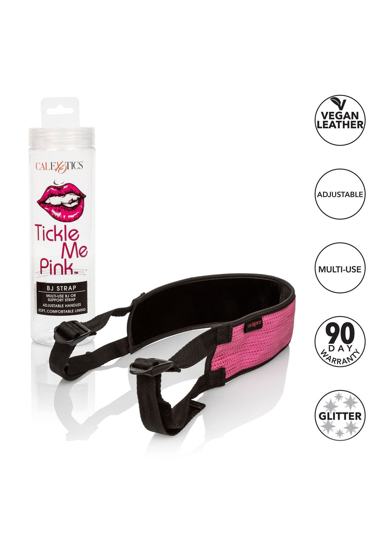 13844 calexotics tickle me pink tickle me pink bj strap