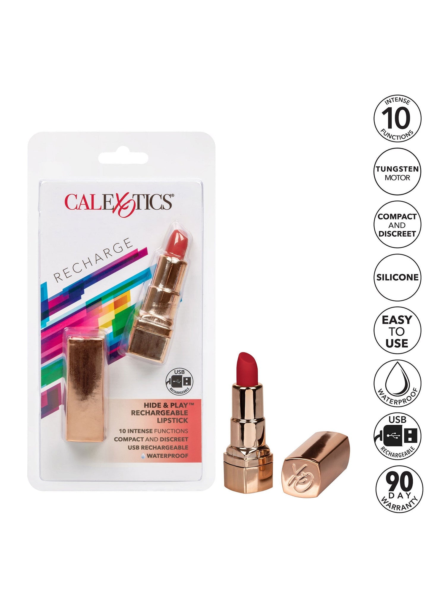 14019 calexotics bullets hide play lipstick recharge