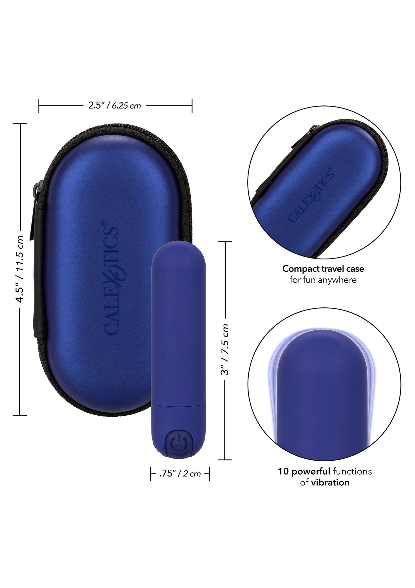 14021 calexotics bullets rechargeable hideaway bullet