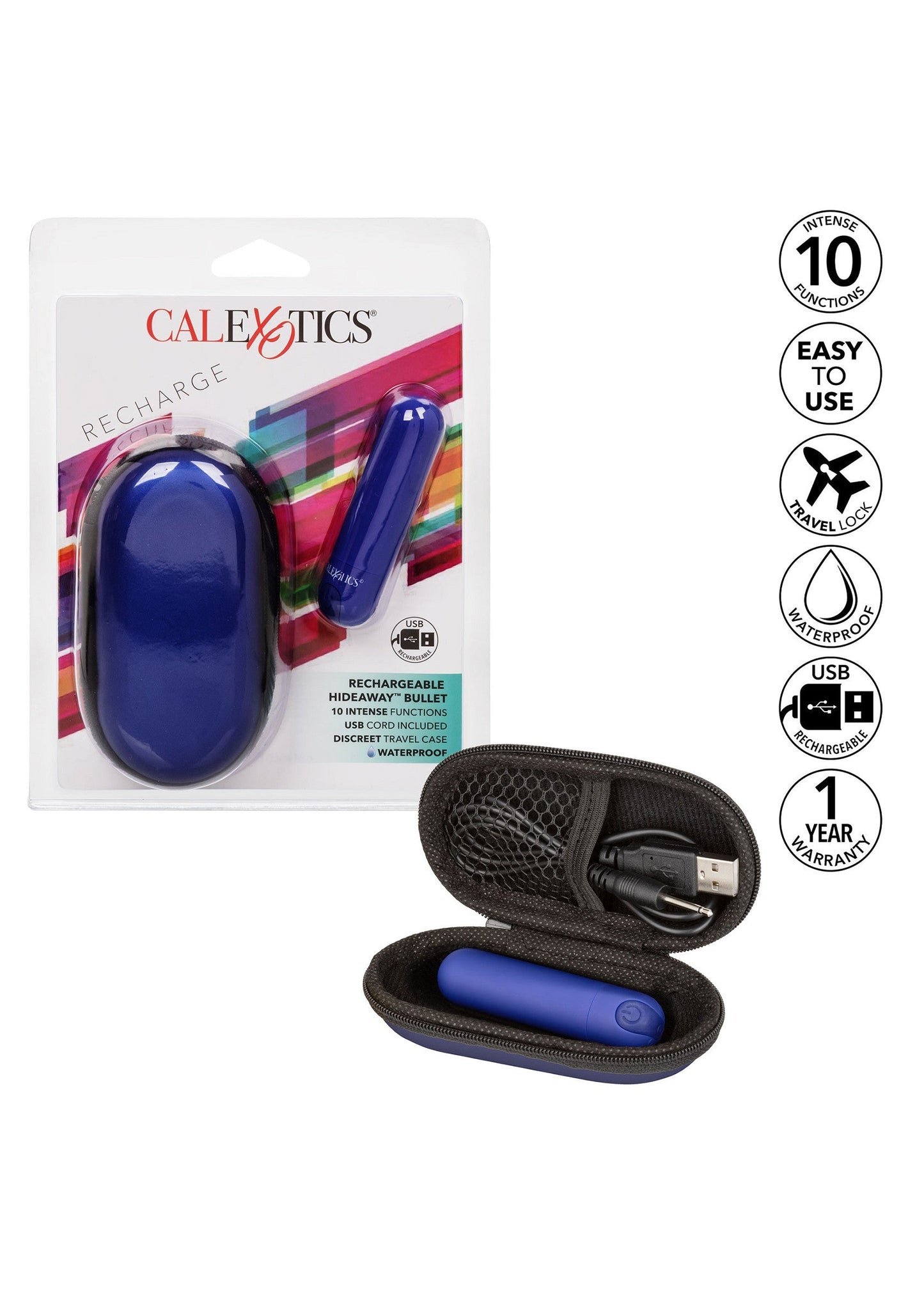 14021 calexotics bullets rechargeable hideaway bullet