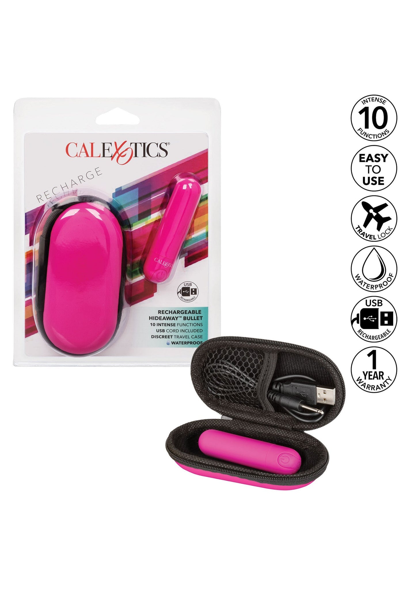 14021 calexotics bullets rechargeable hideaway bullet