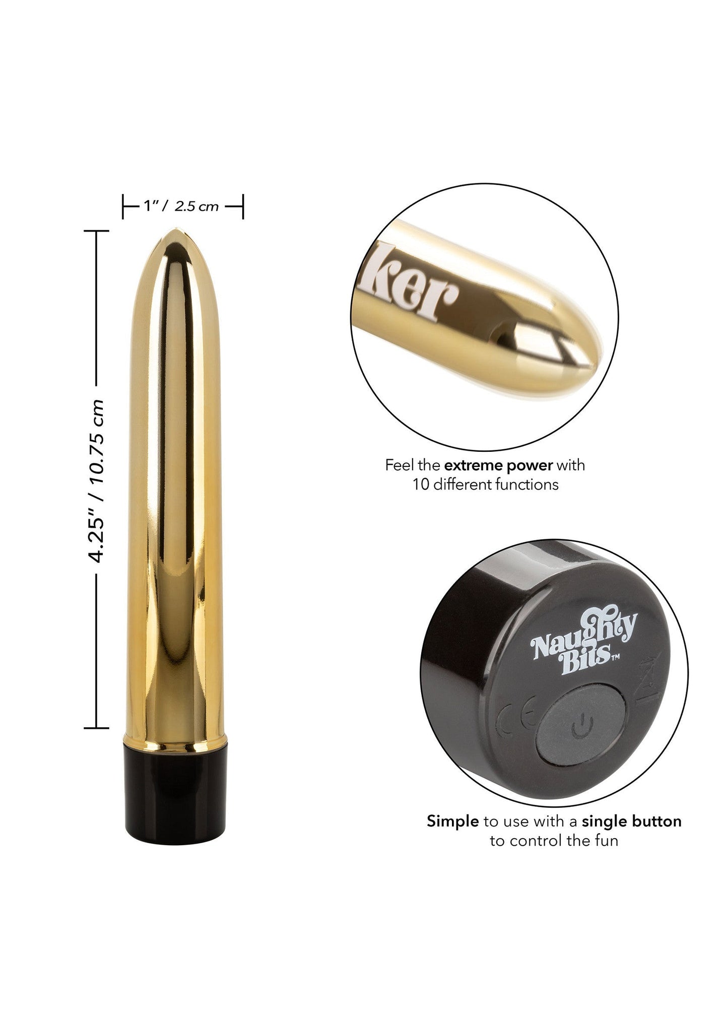14192 calexotics naughty bits gold dicker personal